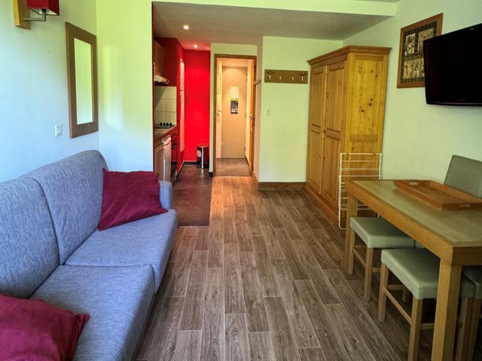 Knusse studio in Belle Plagne met directe piste-toegang en wellness - foto 7