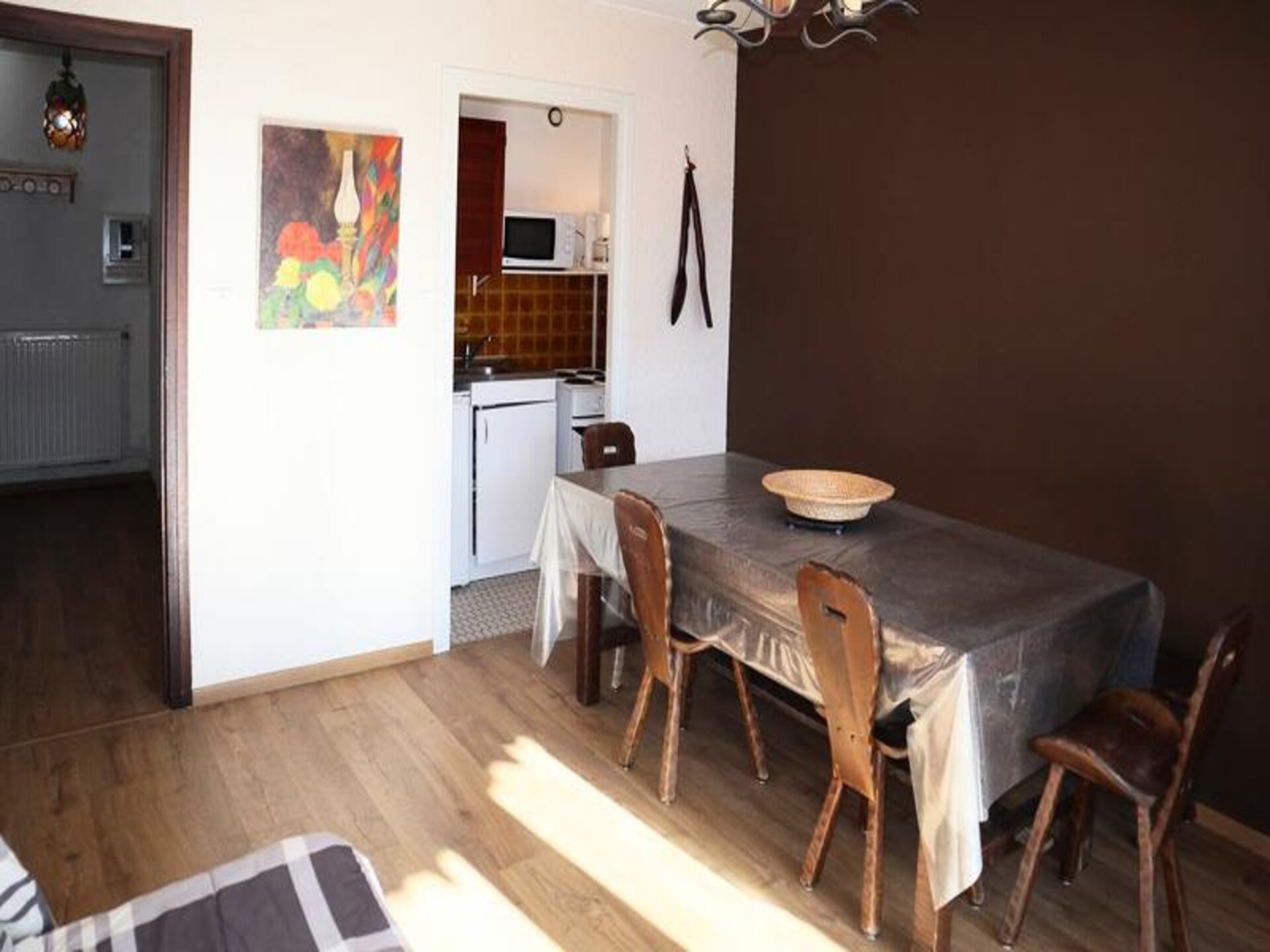 Studio Les Cembros: Ski-in/ski-out op 6e verdieping met zonnig balkon in Les Orres - foto 2