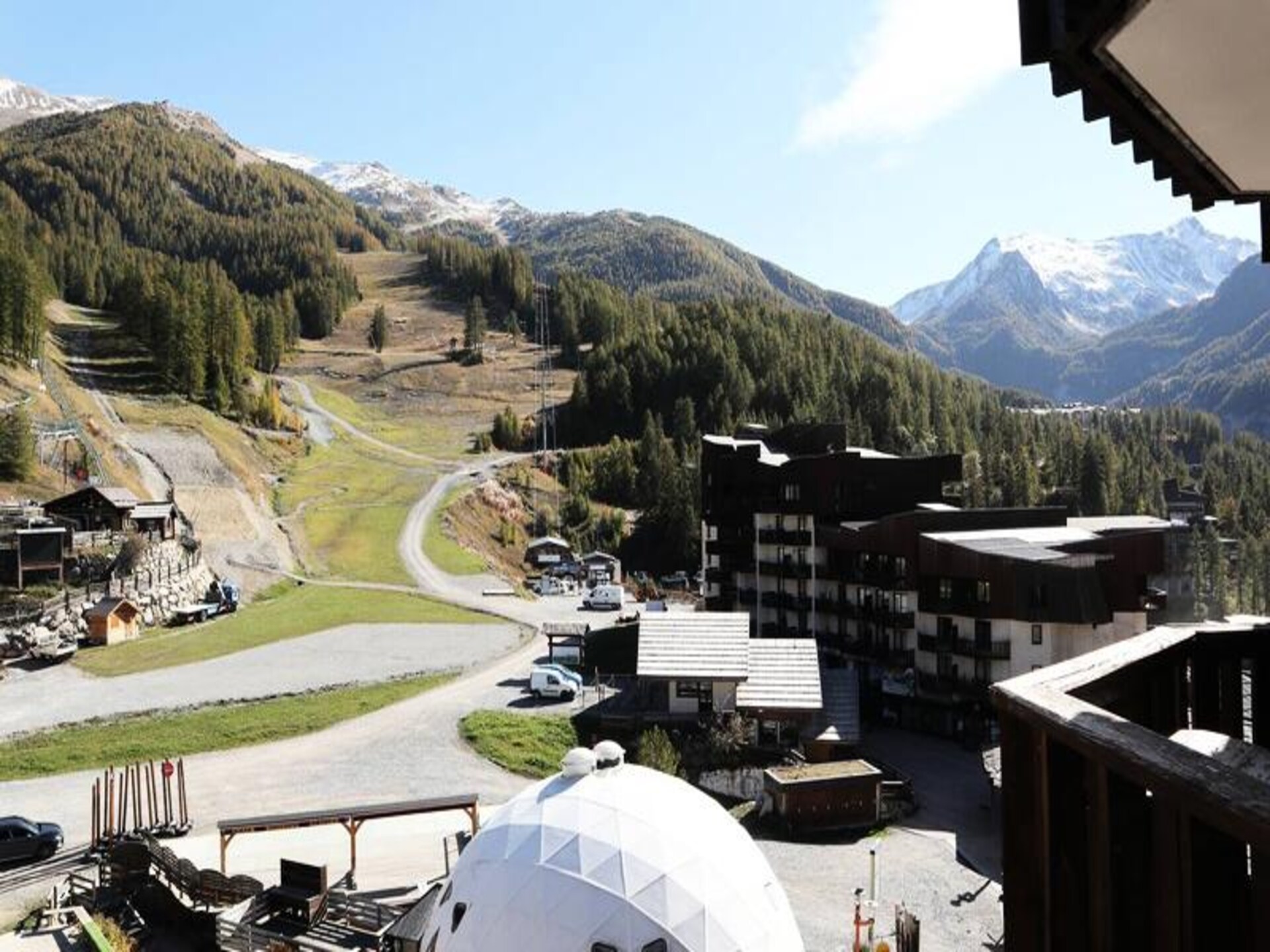 Zonovergoten studio op de piste in Les Orres met panoramisch uitzicht - foto 10