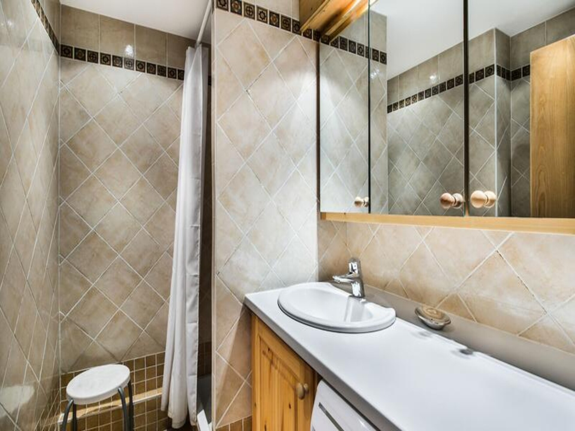 Elegant appartement in Résidence Lou Rei met zuidterras en skigebiedzicht - foto 8