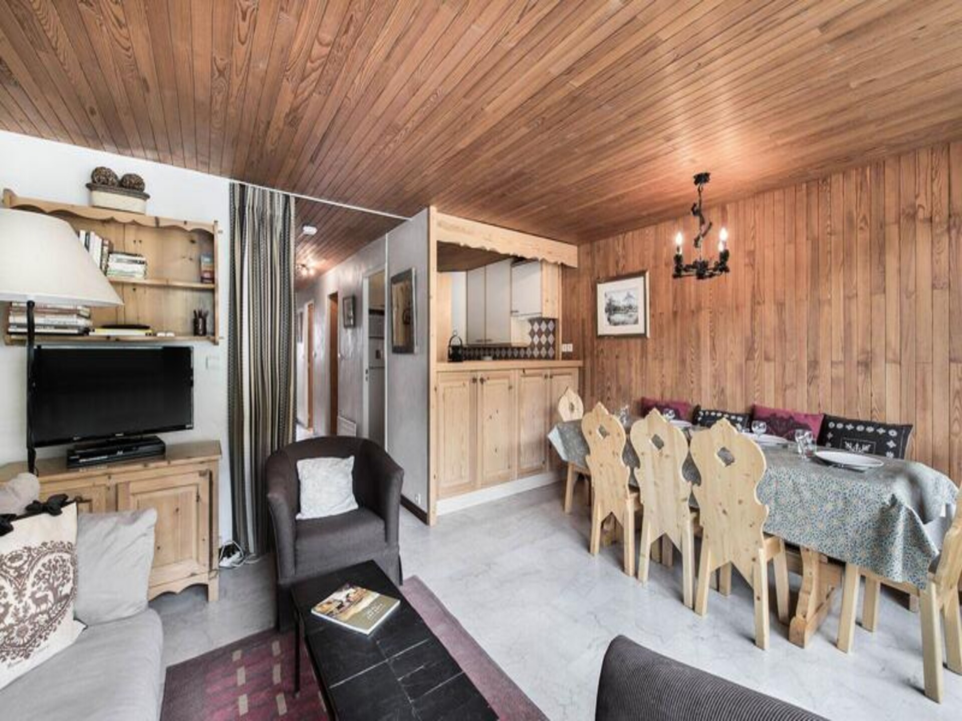 Elegant appartement in Résidence Lou Rei met zuidterras en skigebiedzicht - foto 9