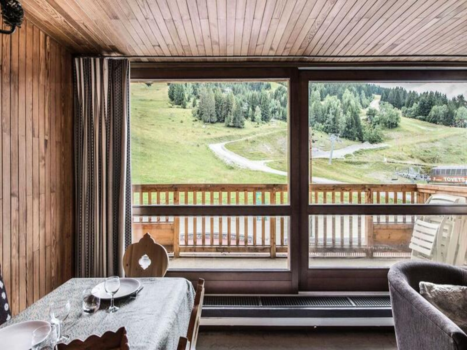 Elegant appartement in Résidence Lou Rei met zuidterras en skigebiedzicht - foto 10