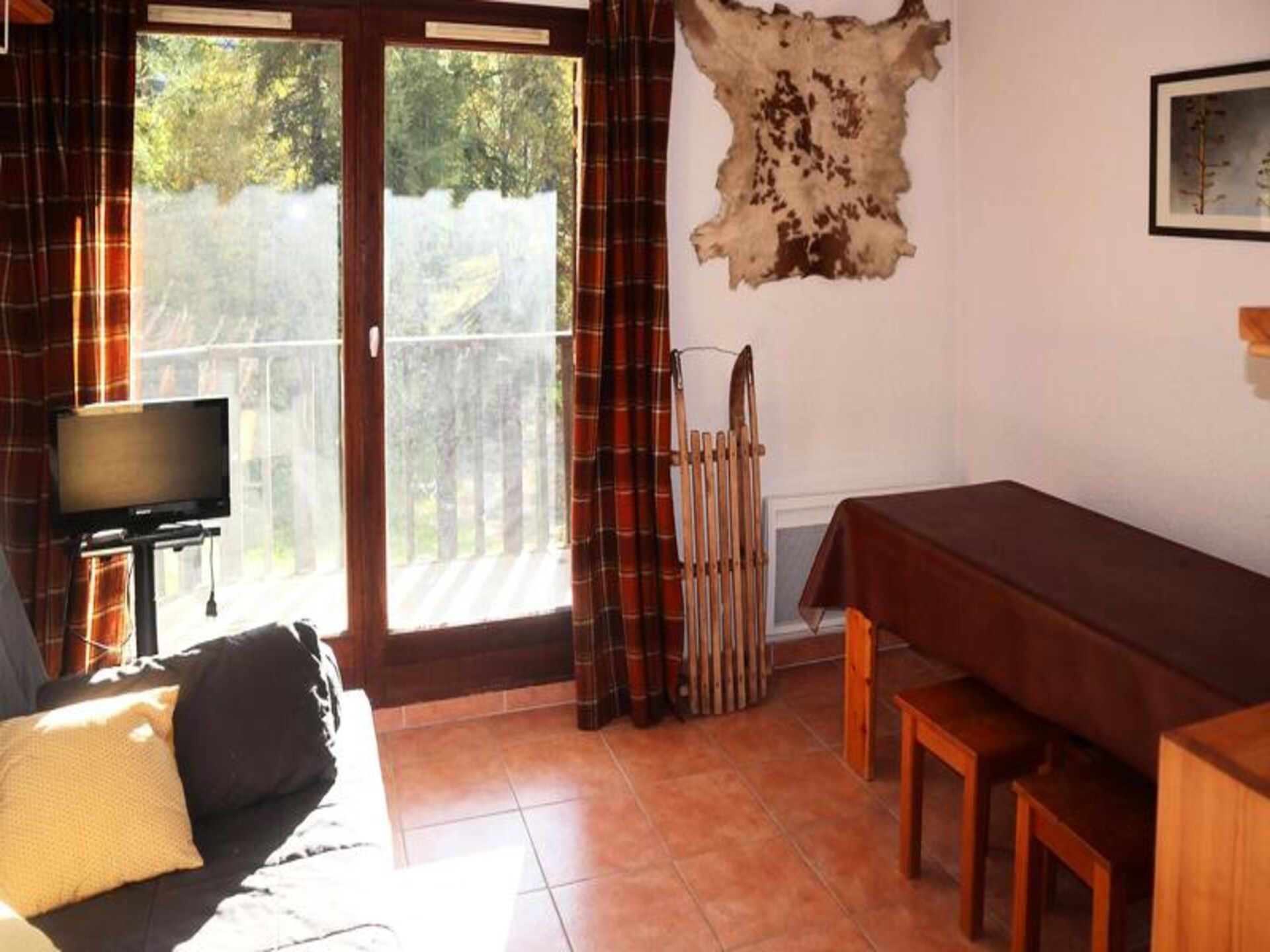 Knus studio-appartement in Les Orres met directe skipiste-toegang - foto 2