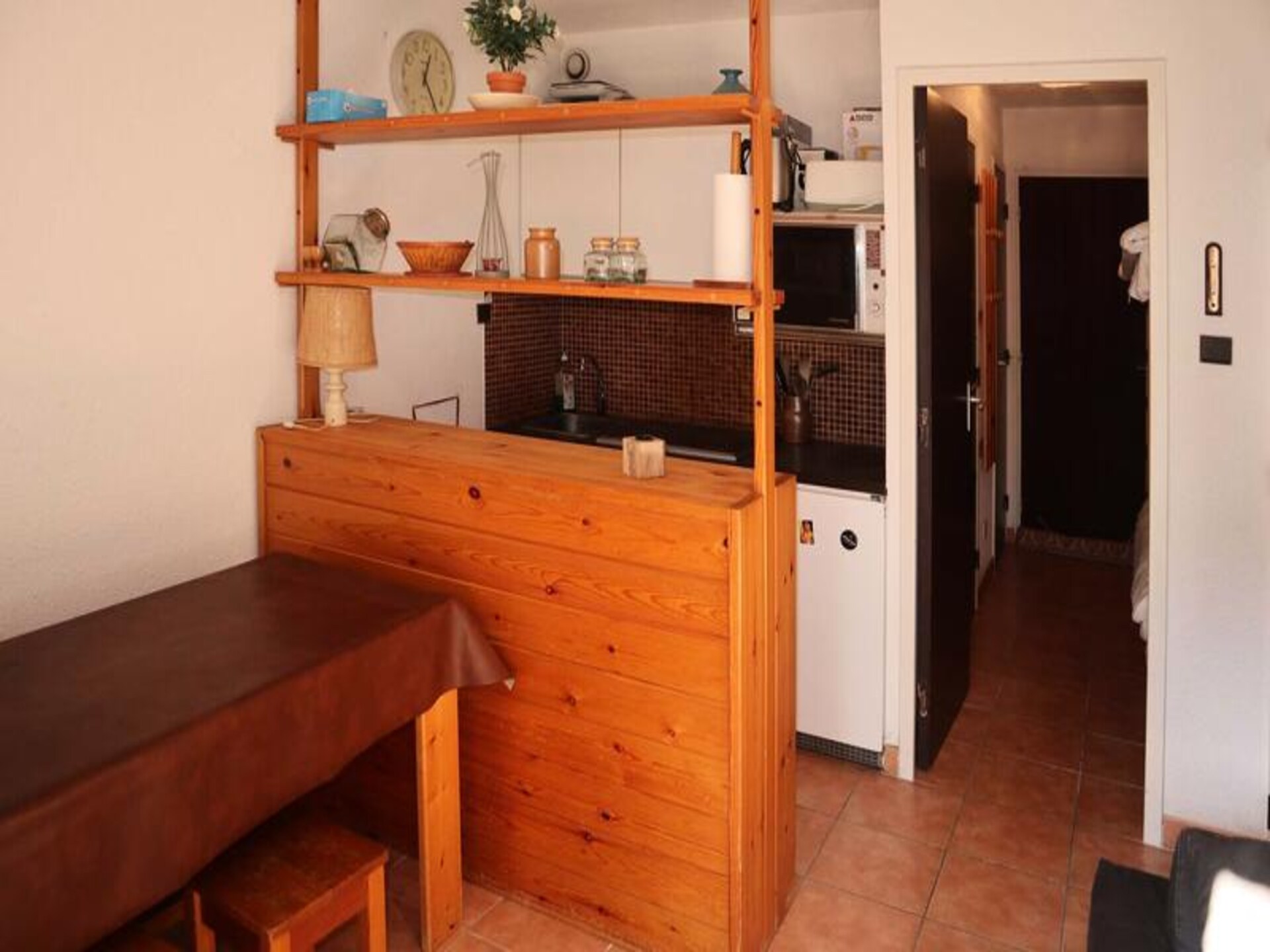 Knus studio-appartement in Les Orres met directe skipiste-toegang - foto 3