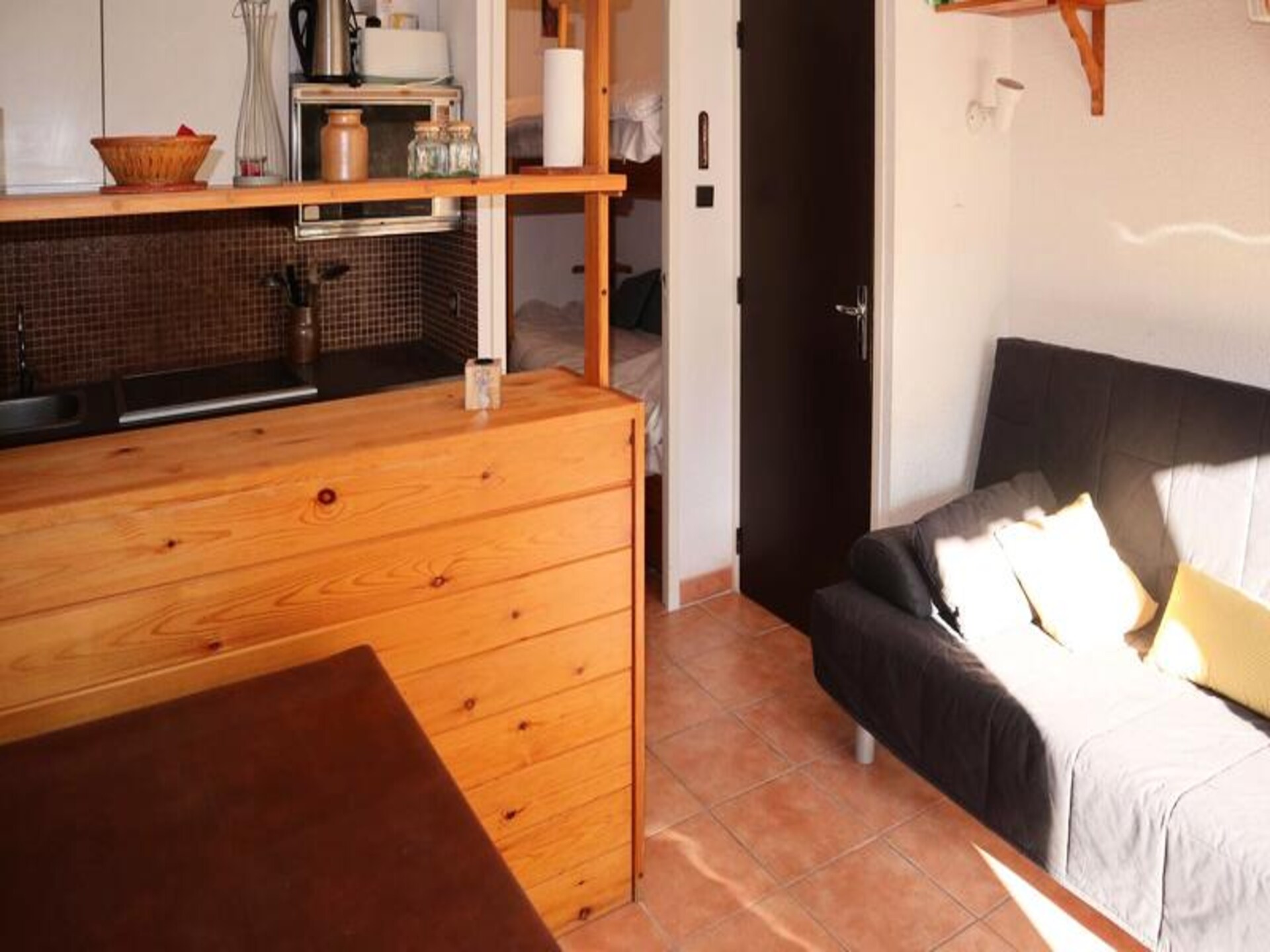 Knus studio-appartement in Les Orres met directe skipiste-toegang - foto 4