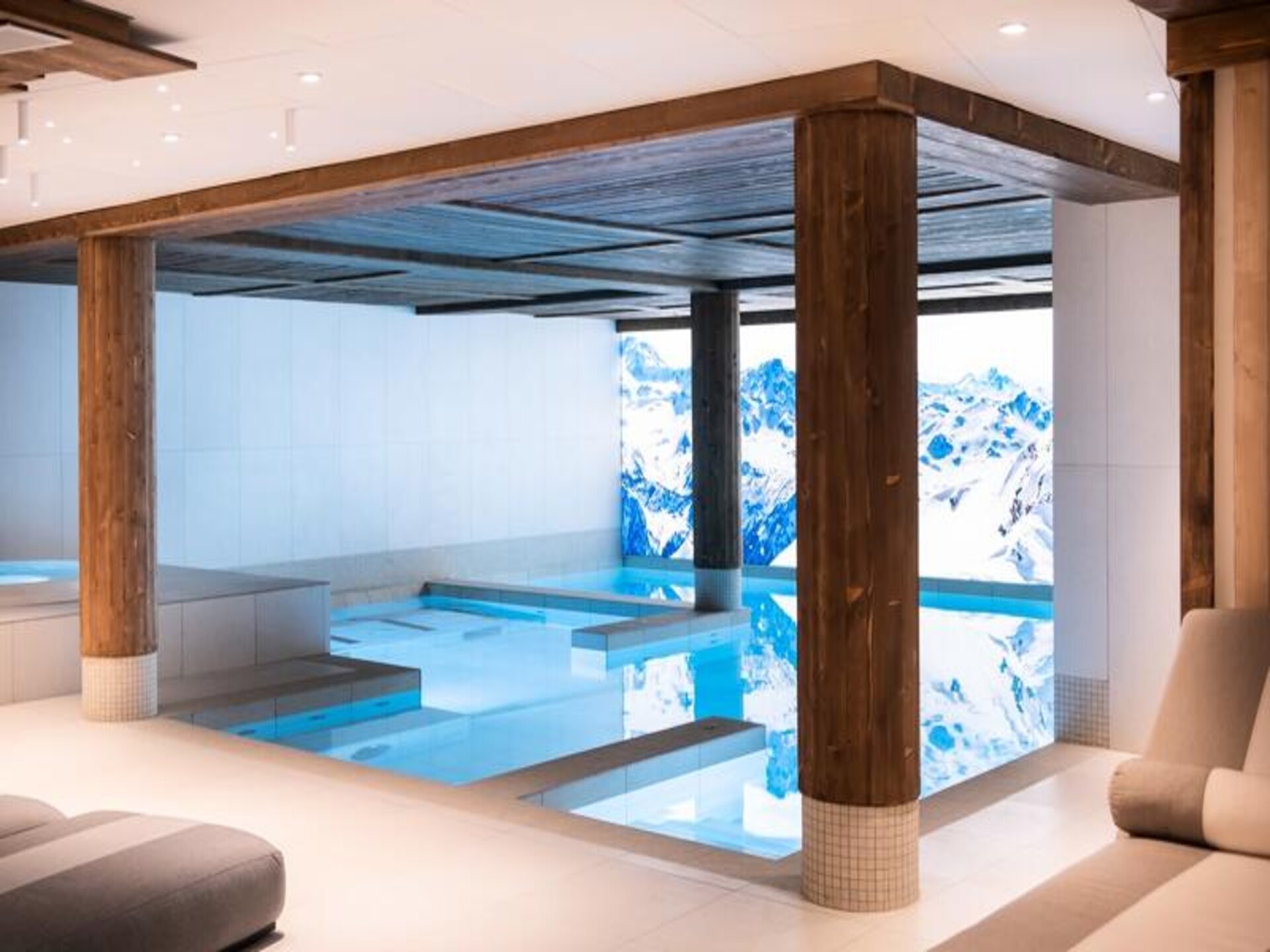 Appartement 10 pers. in La Plagne Montalbert met wellness & uitzicht - foto 9