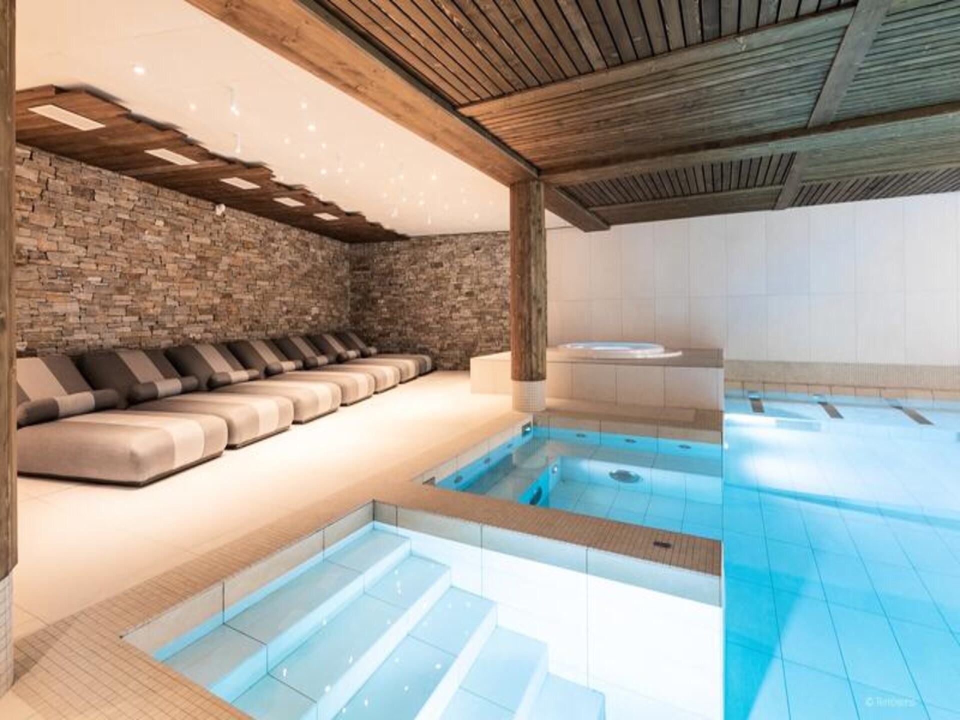 Appartement 10 pers. in La Plagne Montalbert met wellness & uitzicht - foto 12