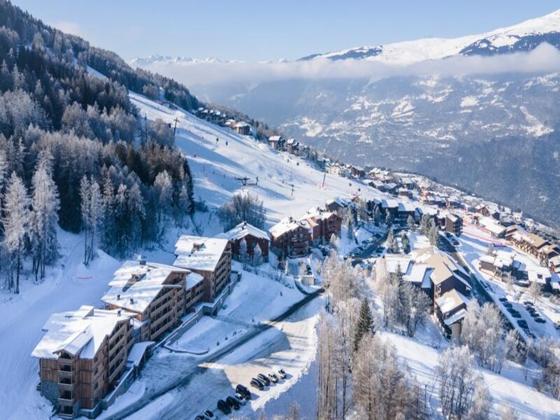 Appartement 10 pers. in La Plagne Montalbert met wellness & uitzicht - foto 17