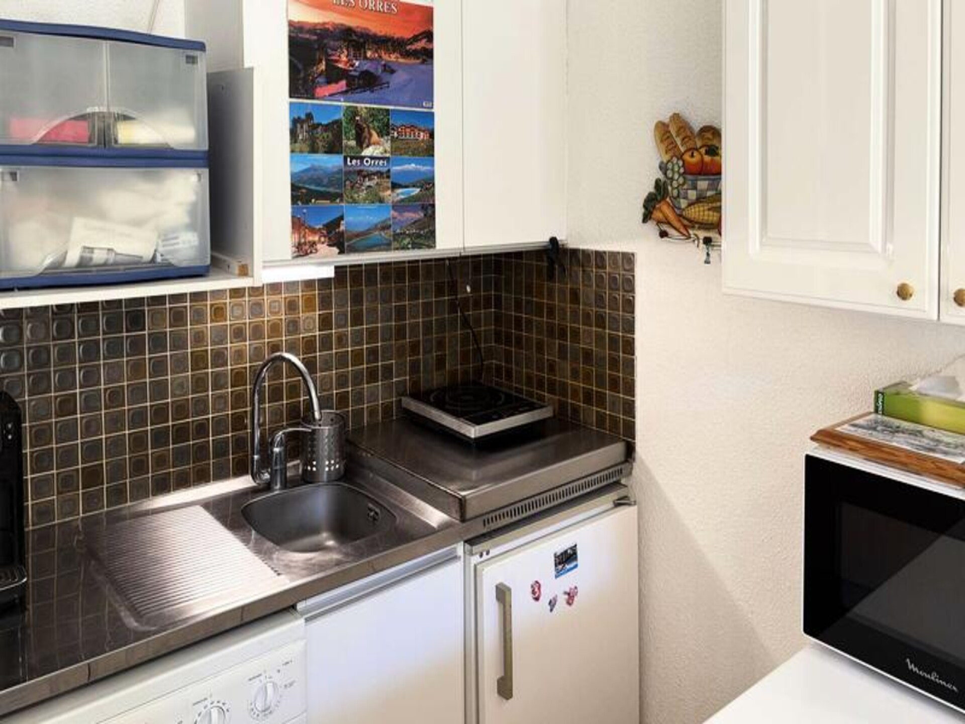 Knus studio-appartement voor 6 aan de voet van de pistes in Les Orres - foto 5