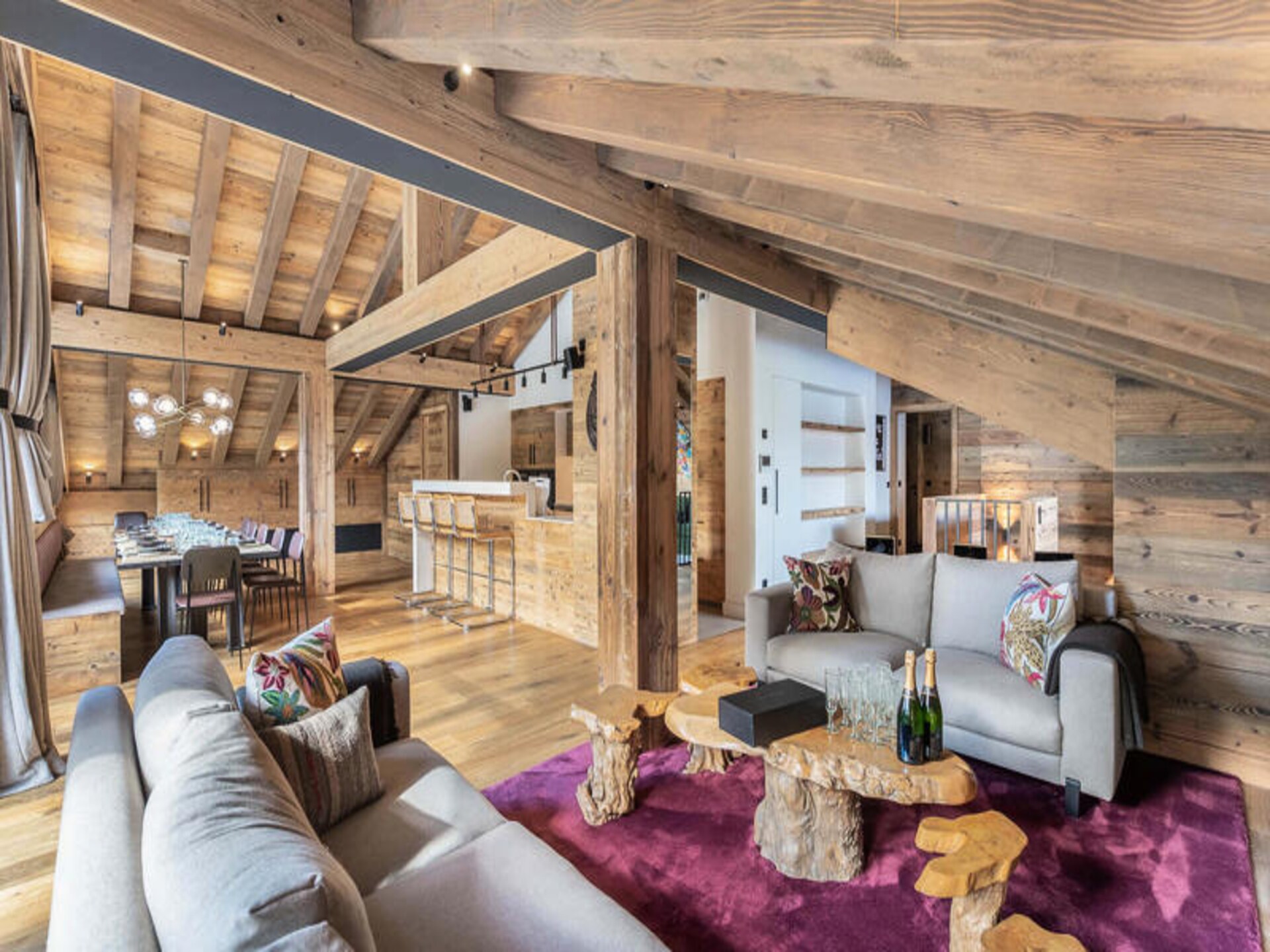 Luxe appartement voor 12 personen in Courchevel Village met uitzicht - foto 3