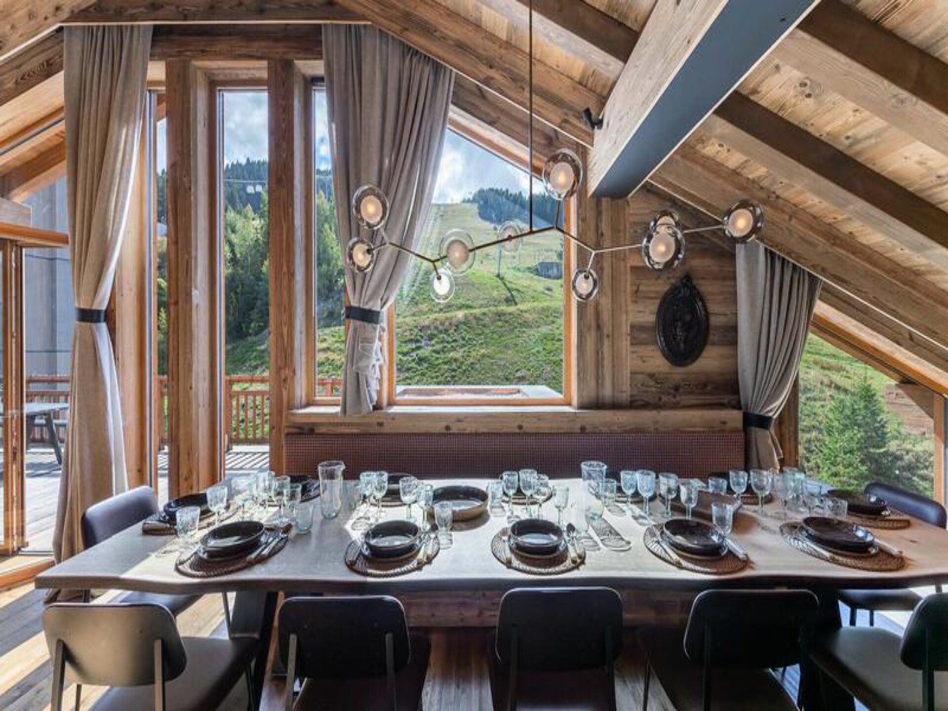Luxe appartement voor 12 personen in Courchevel Village met uitzicht - foto 4