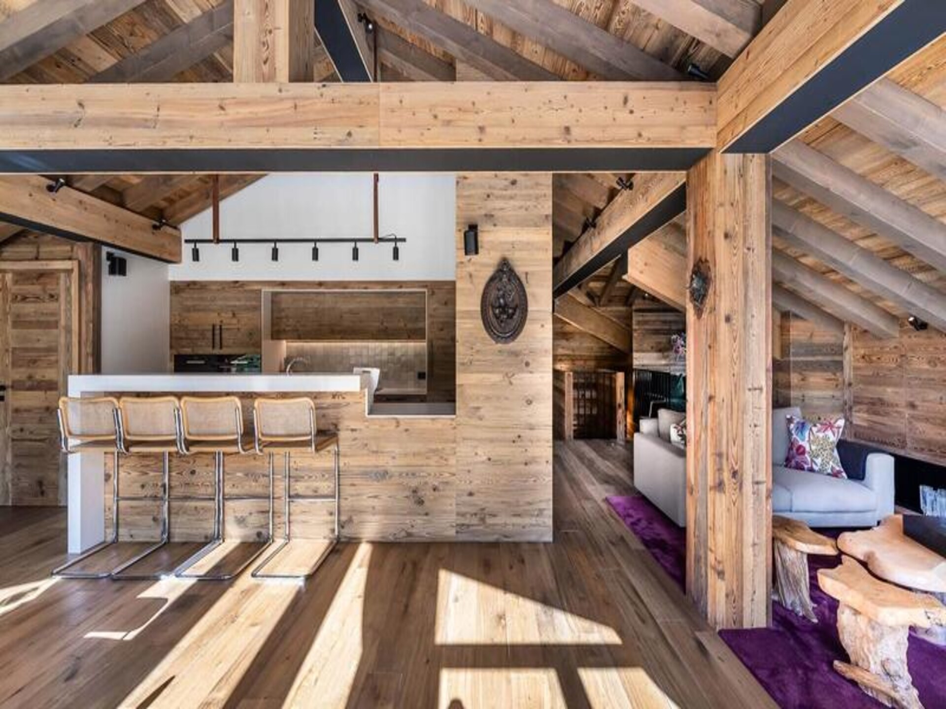 Luxe appartement voor 12 personen in Courchevel Village met uitzicht - foto 11