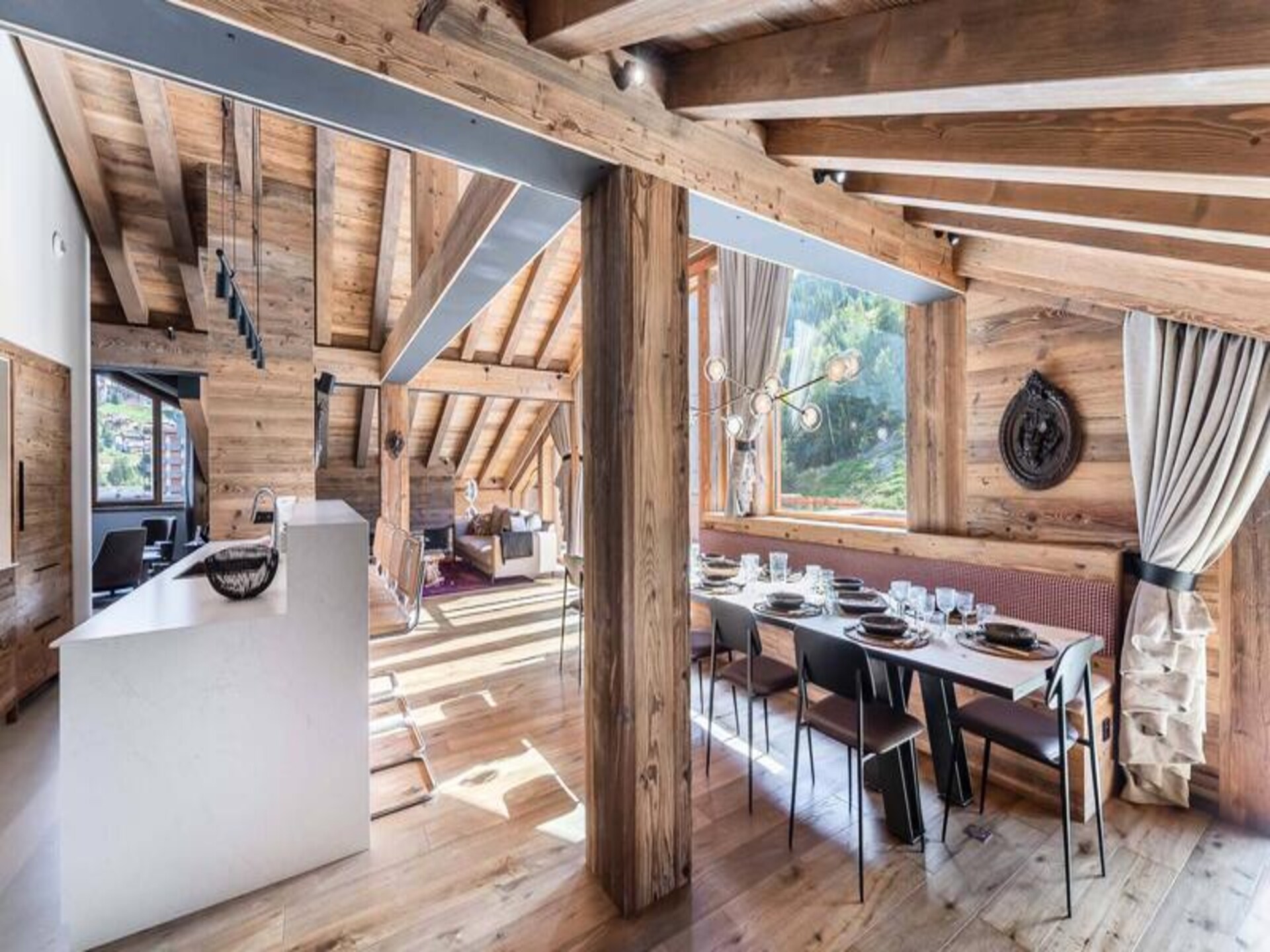 Luxe appartement voor 12 personen in Courchevel Village met uitzicht - foto 12