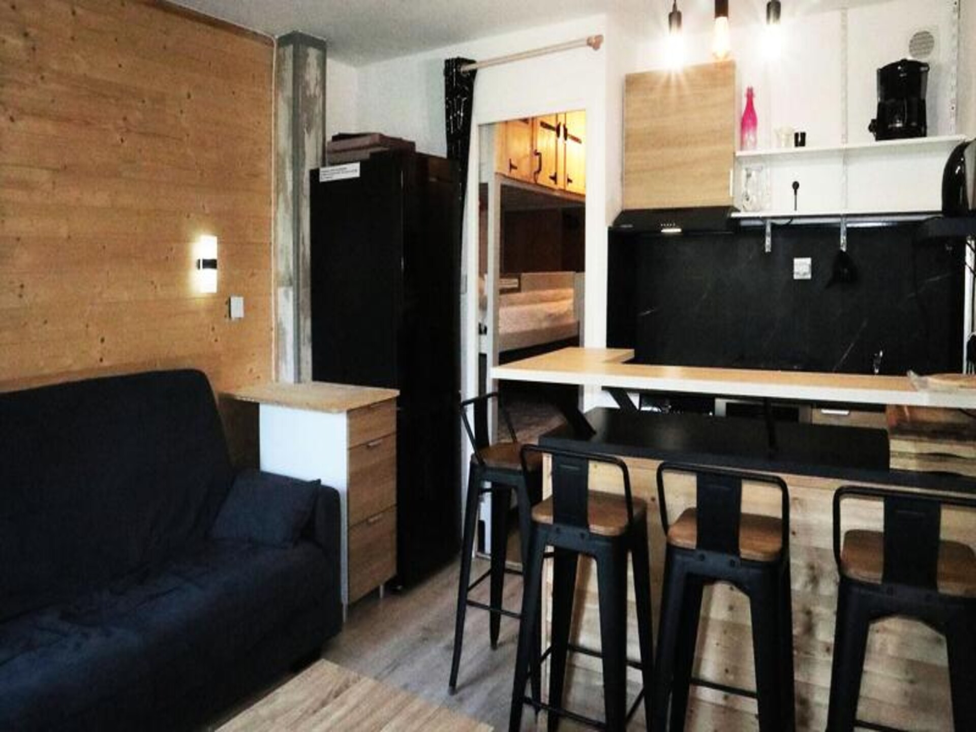 Zonnig studio-appartement op de 8e verdieping met panoramisch uitzicht en ski-in/ski-out in Les Orres - foto 1