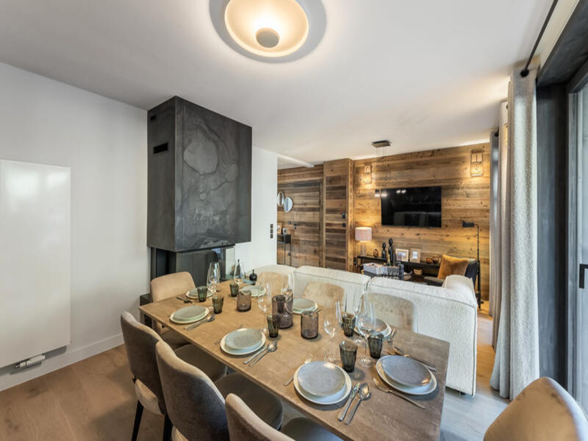 Appartement 4 slaapkamers in Courchevel Village met uitzicht op de Alpen - foto 9