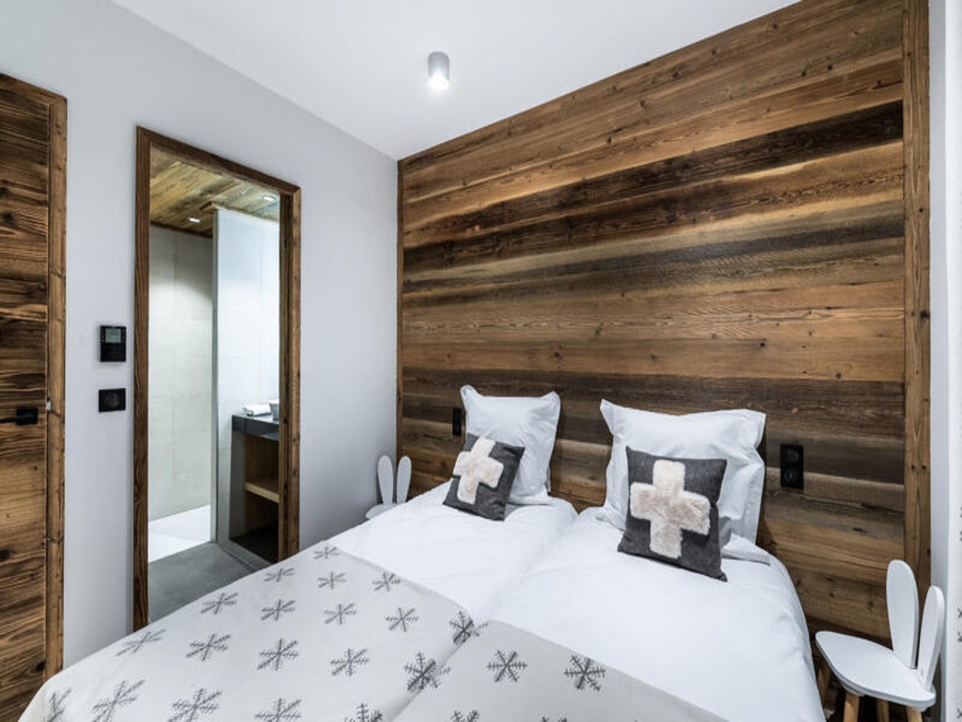 Appartement 4 slaapkamers in Courchevel Village met uitzicht op de Alpen - foto 11
