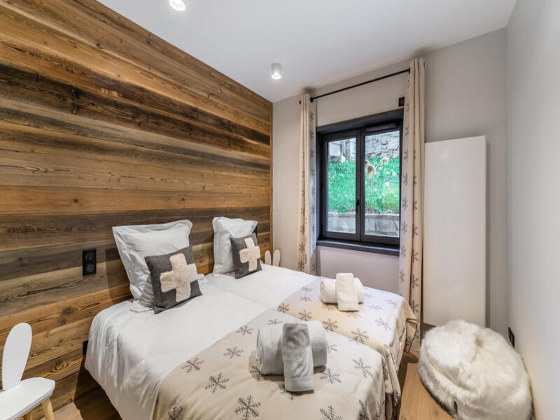 Appartement 4 slaapkamers in Courchevel Village met uitzicht op de Alpen - foto 12