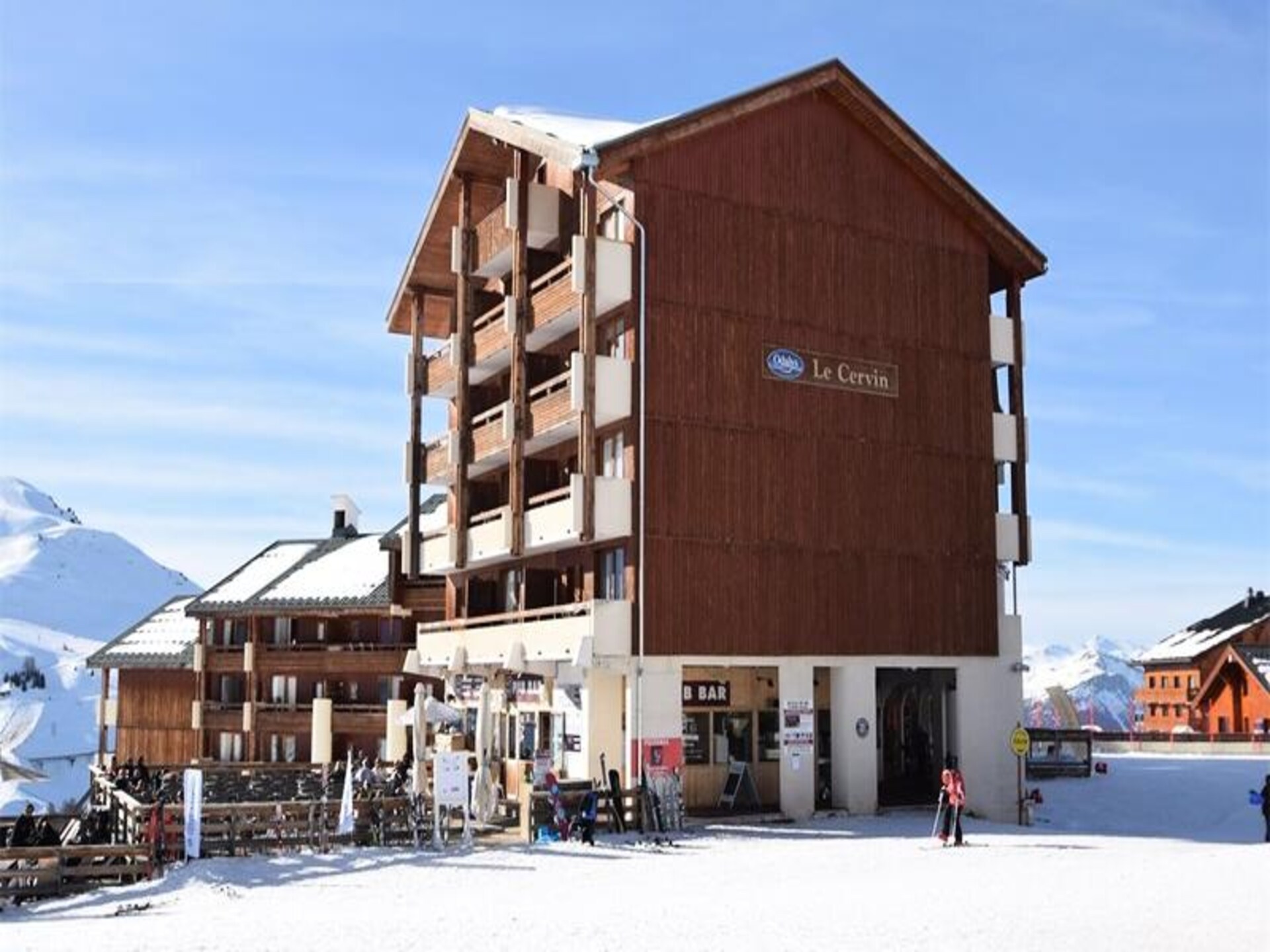 Knus appartement in Plagne Soleil met ski-in/ski-out en zuidwestbalkon - foto 7