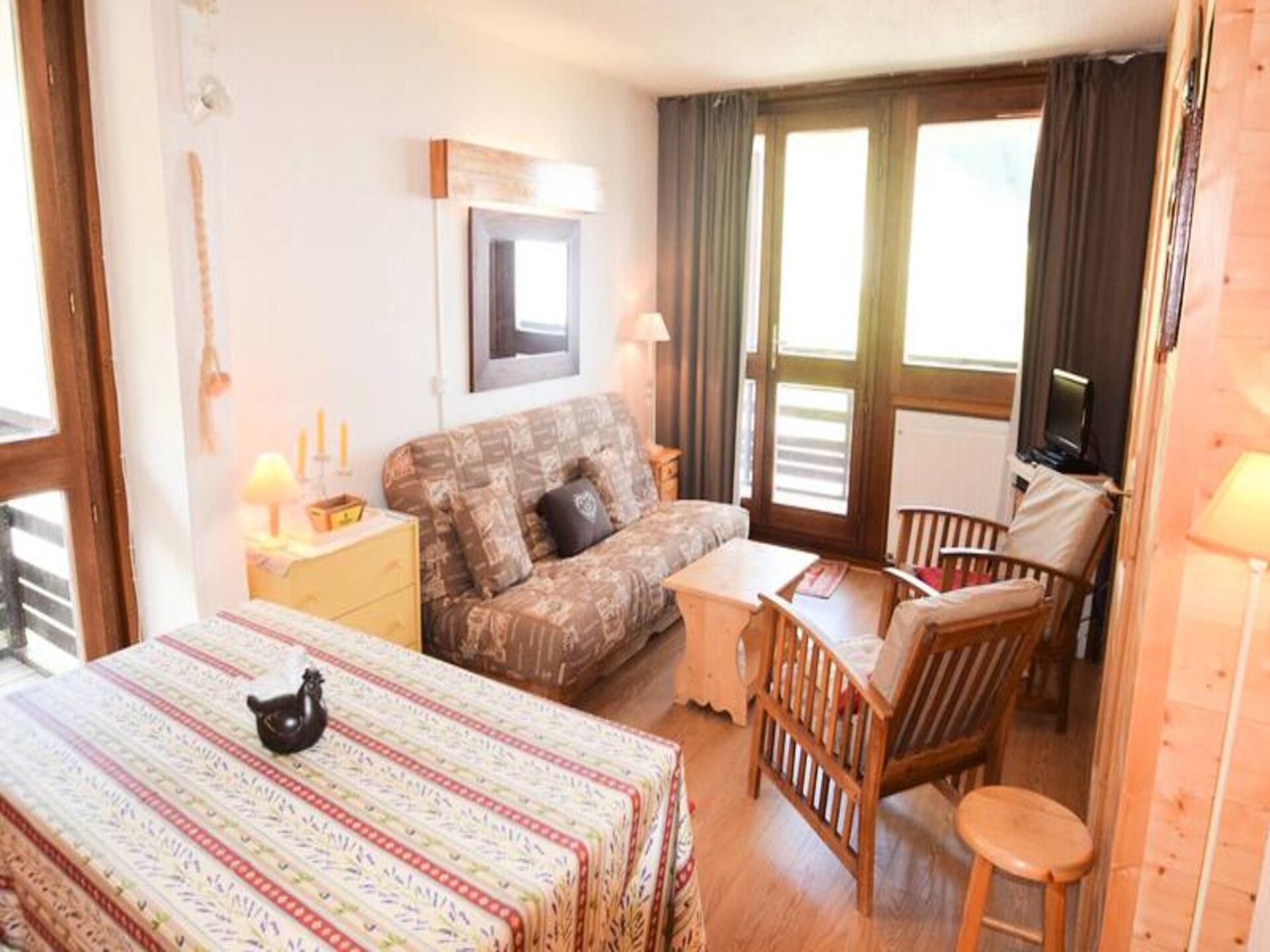 Appartement met Mont Blanc-uitzicht in Plagne Centre, 5 pers., ski-in/ski-out - foto 5