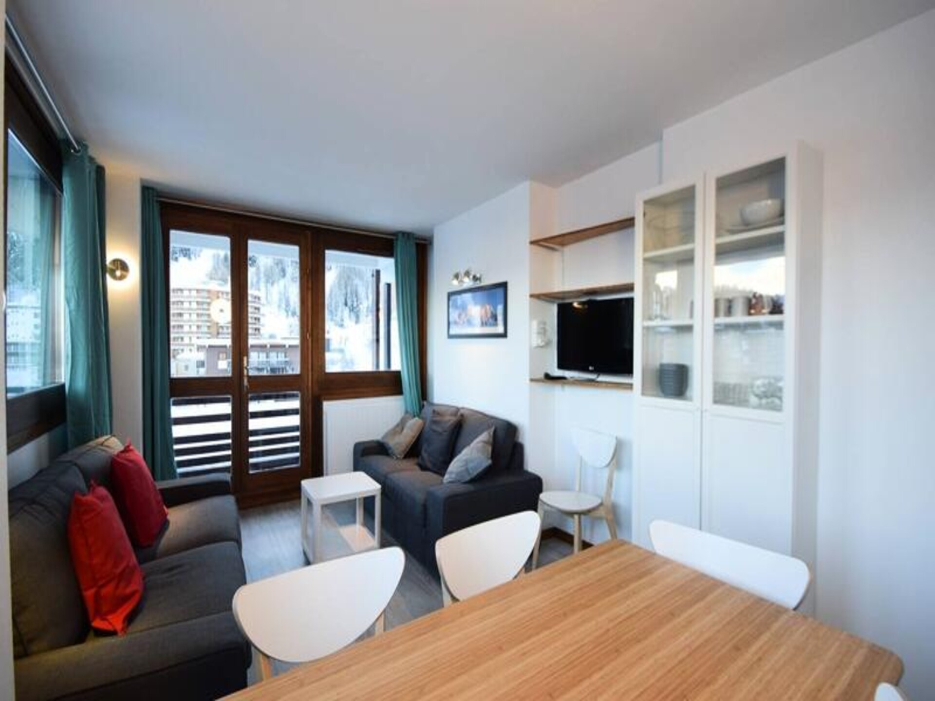 Gereno­veerd 6-persoonsappartement met uitzicht op Mont Blanc in Plagne Centre - foto 2