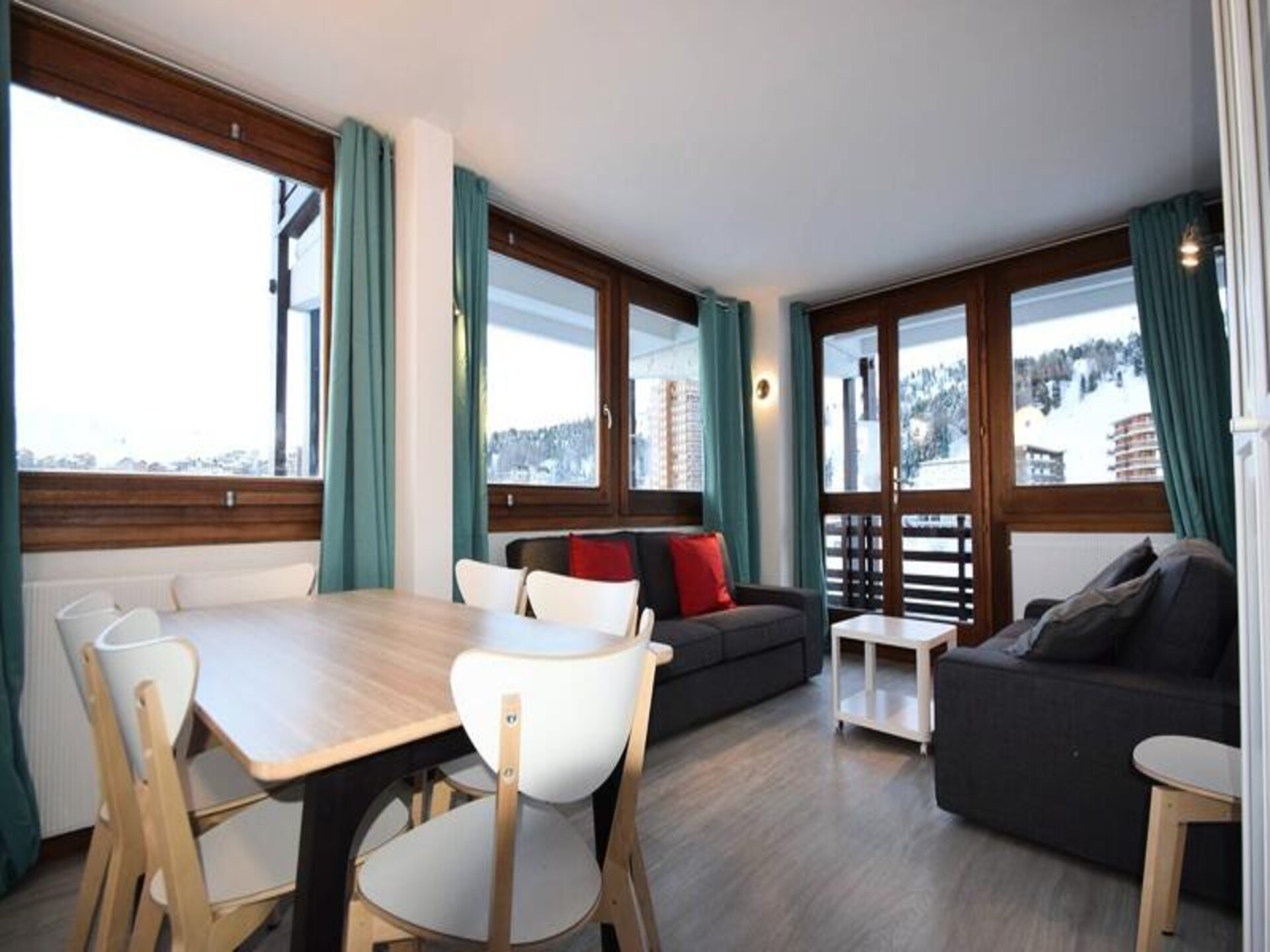 Gereno­veerd 6-persoonsappartement met uitzicht op Mont Blanc in Plagne Centre - foto 4