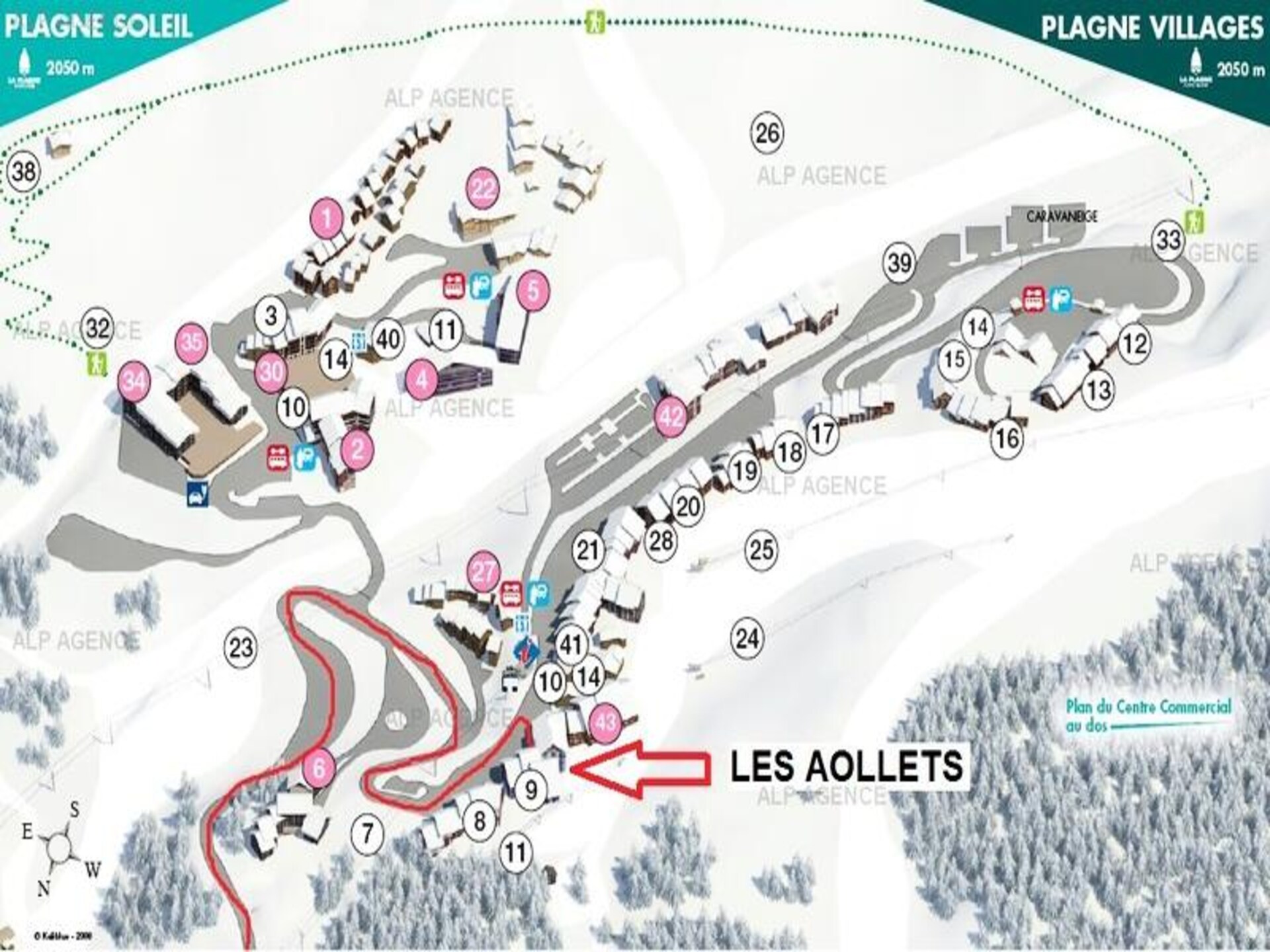 Gerenoveerd studio-appartement aan de piste in Plagne Villages - foto 11