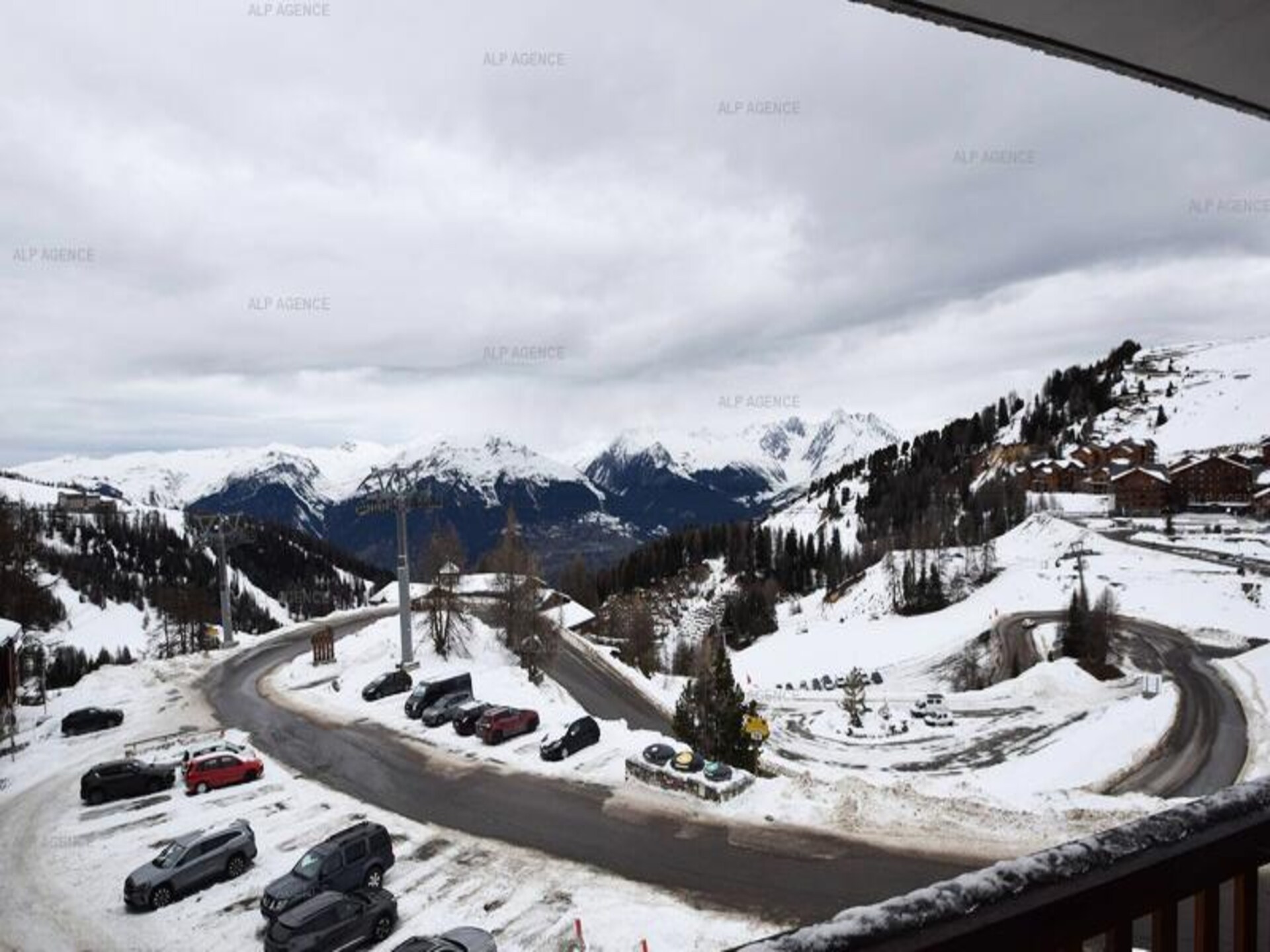 Gerenoveerd studio-appartement aan de piste in Plagne Villages - foto 12