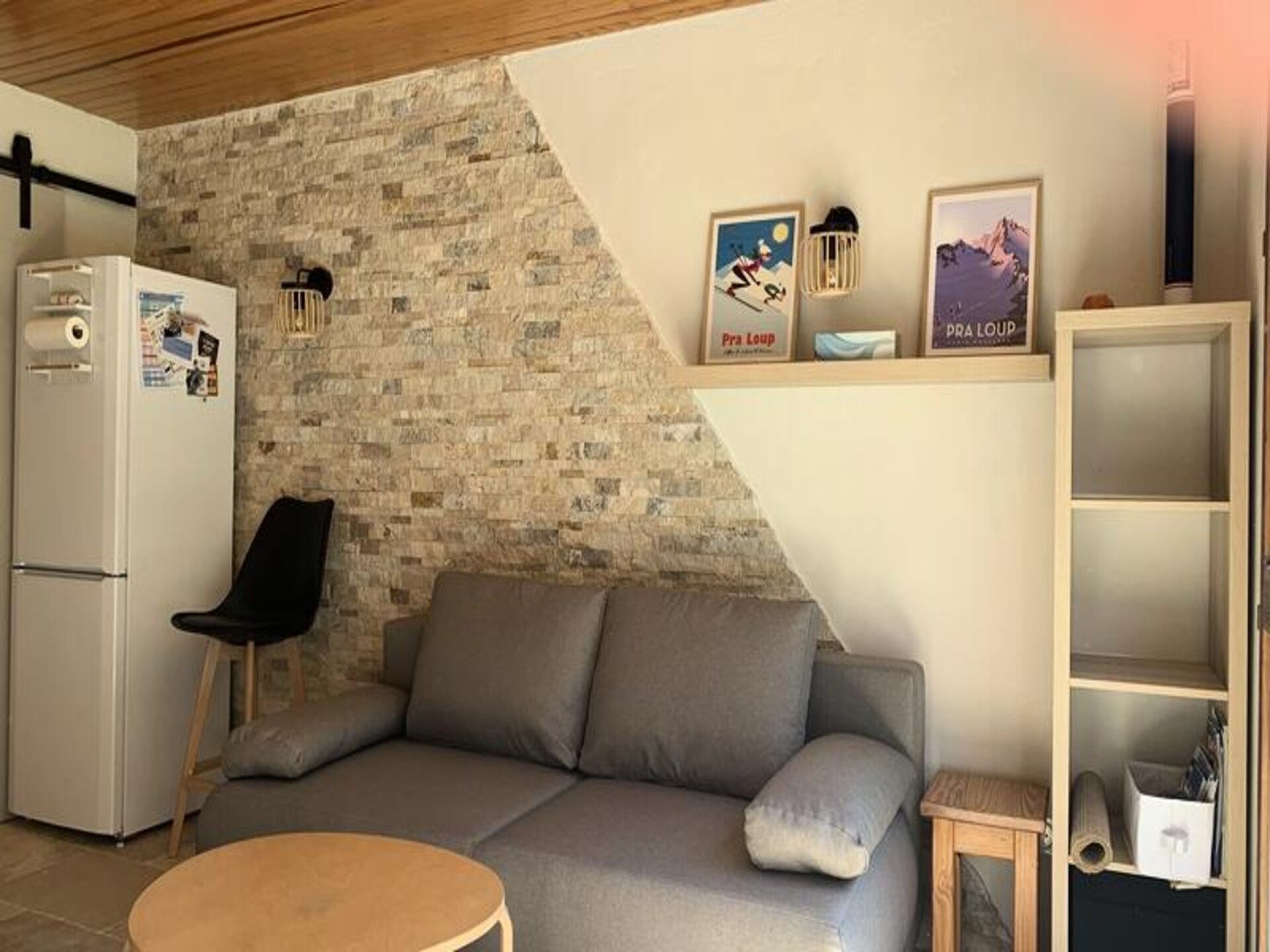 Gerenoveerde studio op 80m van de piste in Pra-Loup met balkon en vaatwasser - foto 7