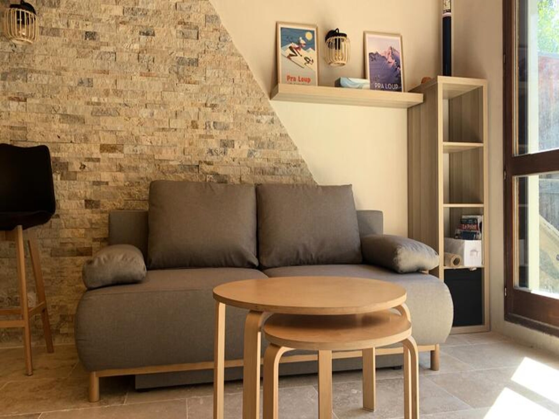 Gerenoveerde studio op 80m van de piste in Pra-Loup met balkon en vaatwasser - foto 10