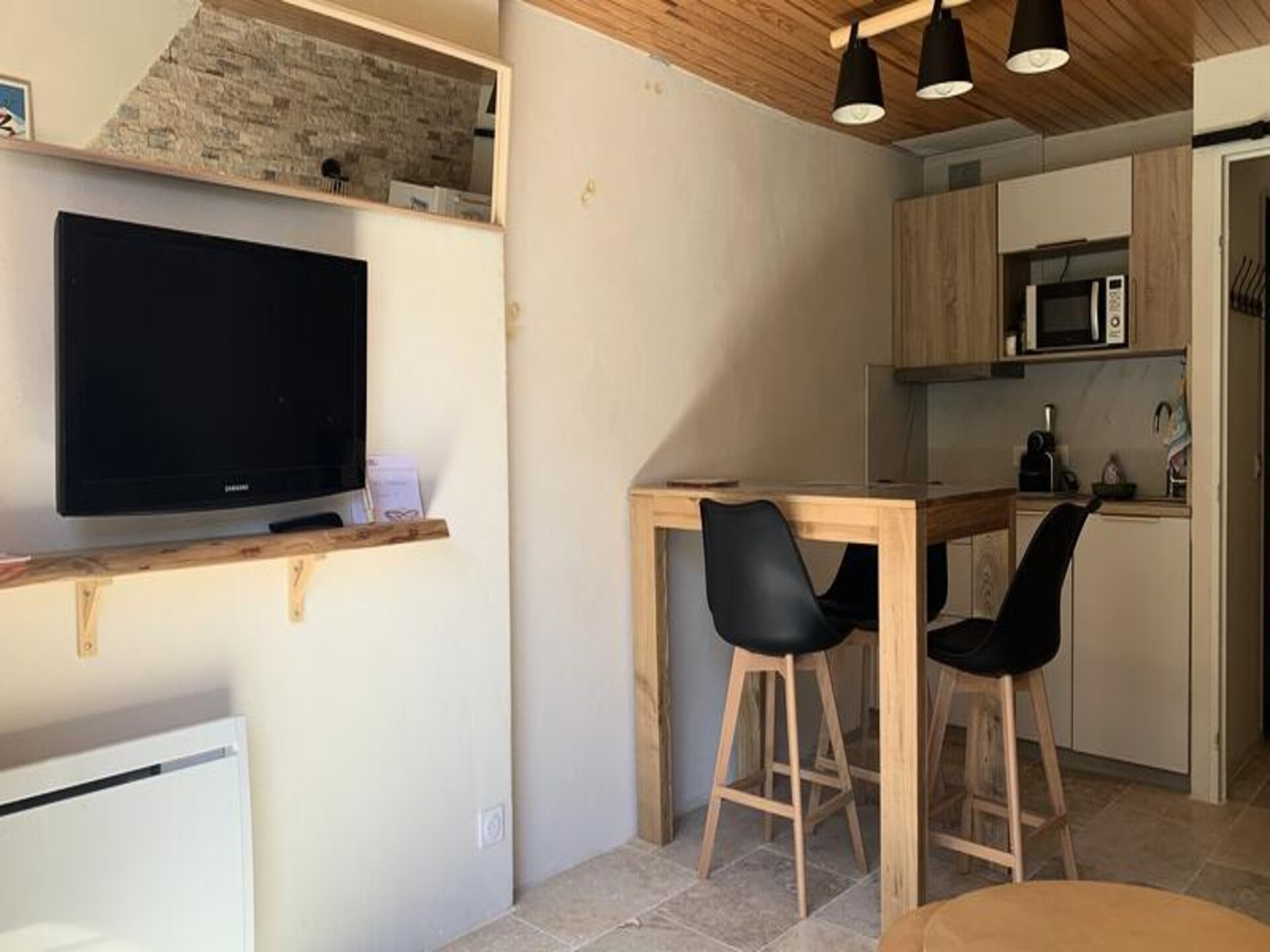 Gerenoveerde studio op 80m van de piste in Pra-Loup met balkon en vaatwasser - foto 12