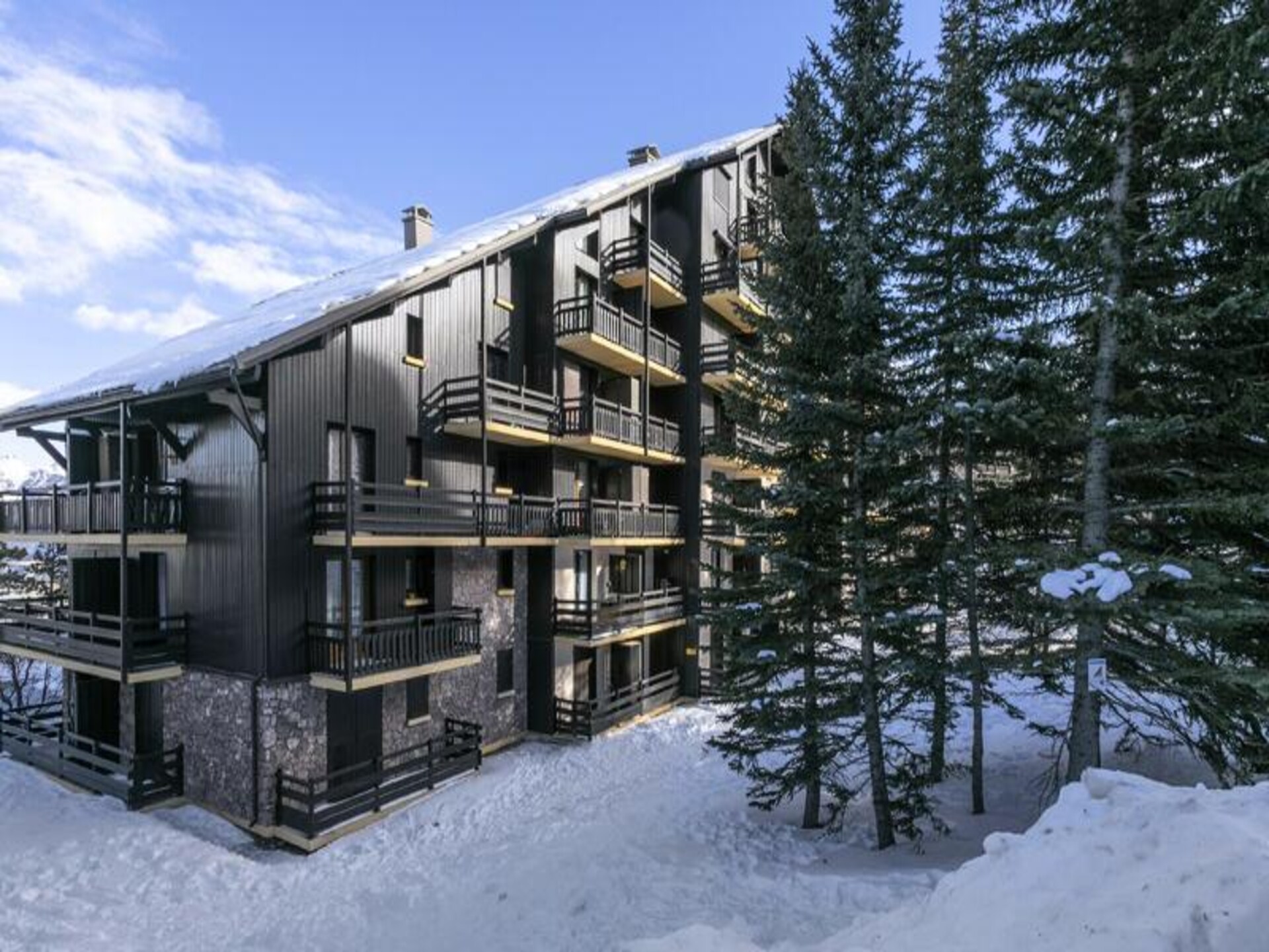 Appartement 4p met balkon op zuiden, direct aan de piste in Risoul - foto 5
