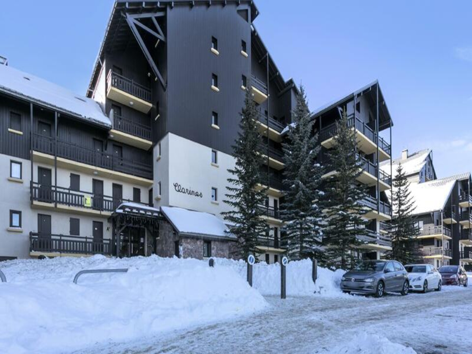 Appartement 4p met balkon op zuiden, direct aan de piste in Risoul - foto 6