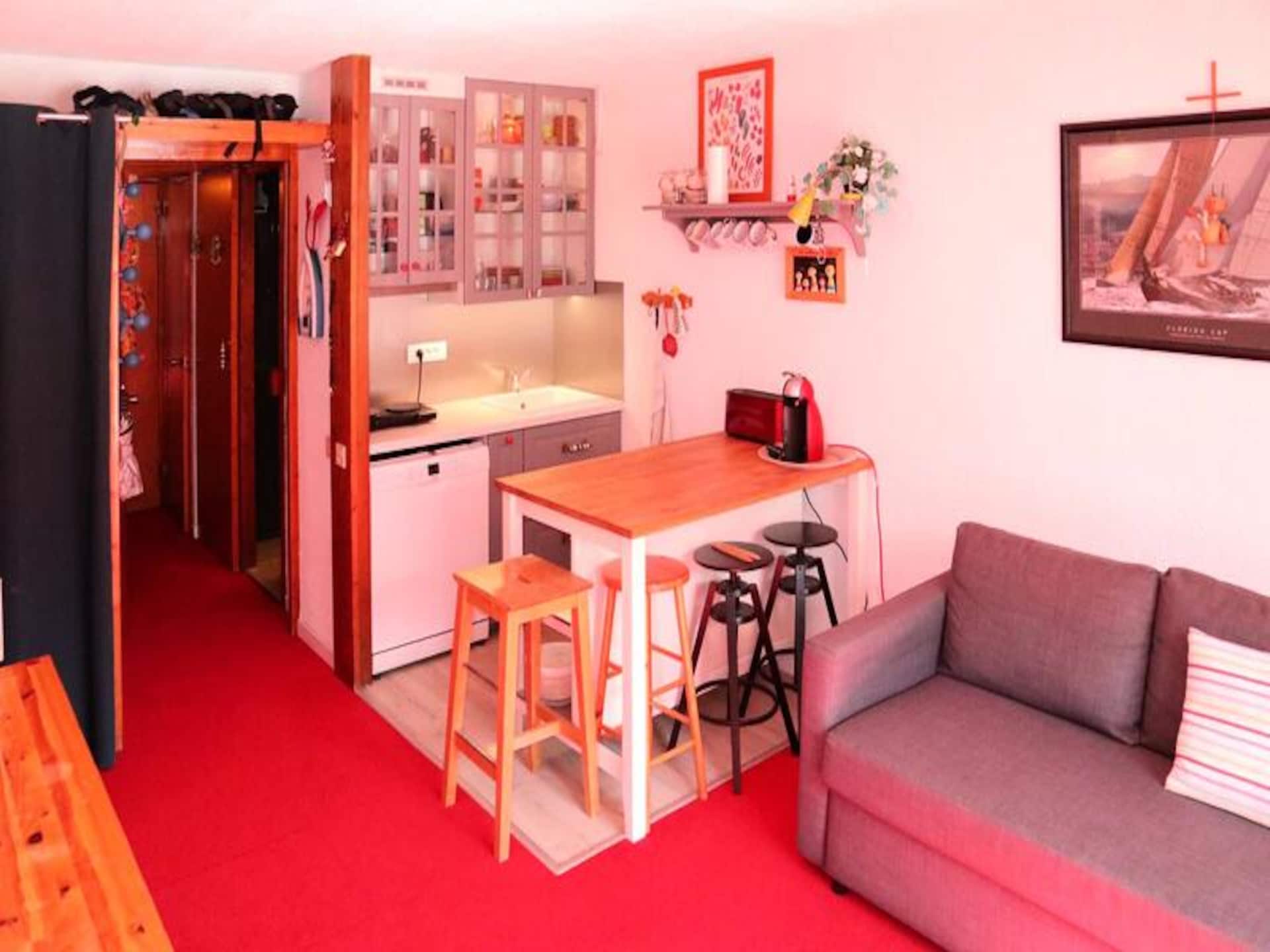 Knus appartement in Les Orres bij Résidence Les Tavaillons - foto 4
