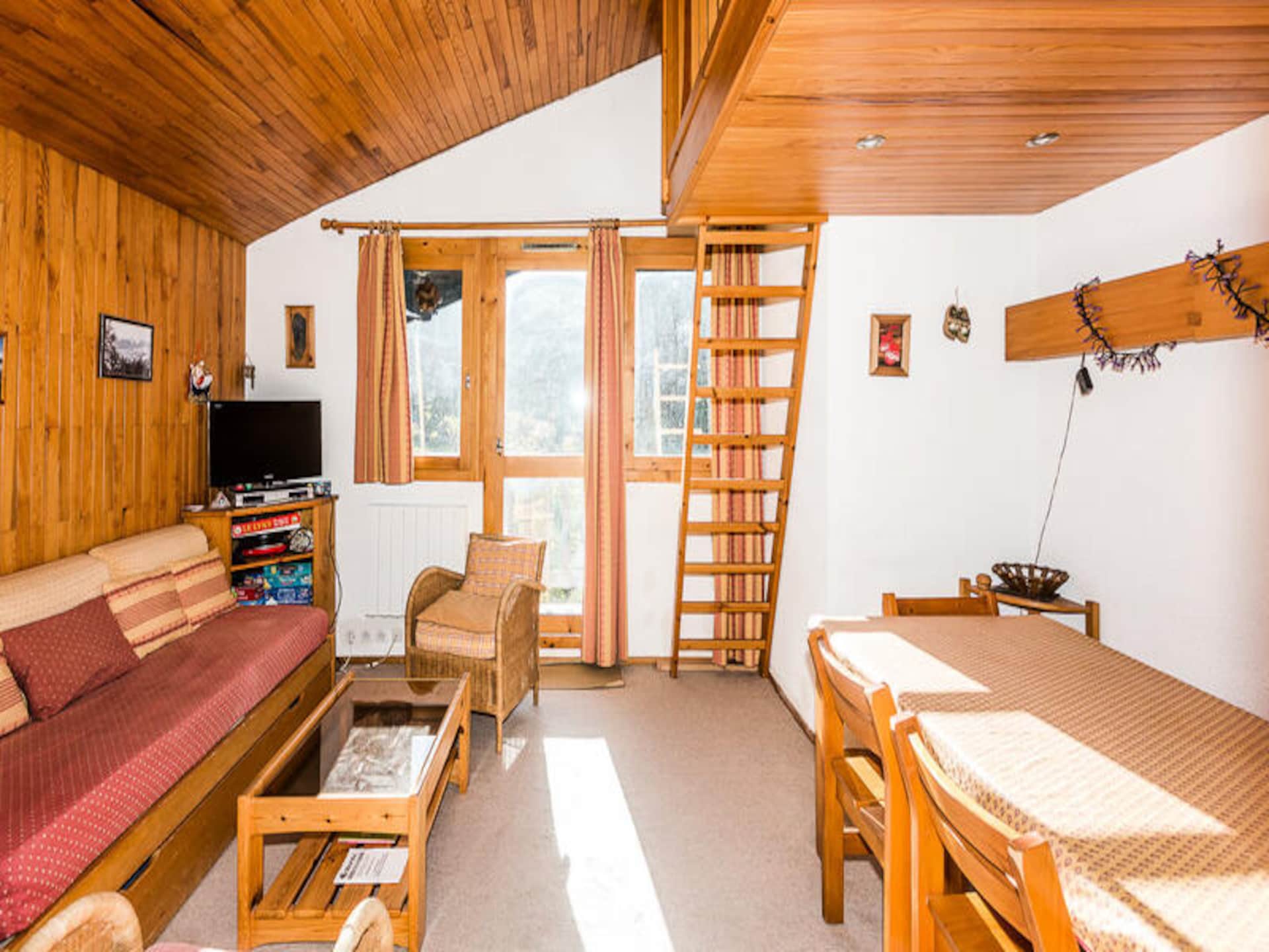 Knus appartement op 2 minuten van de piste in Montchavin, La Plagne - foto 1