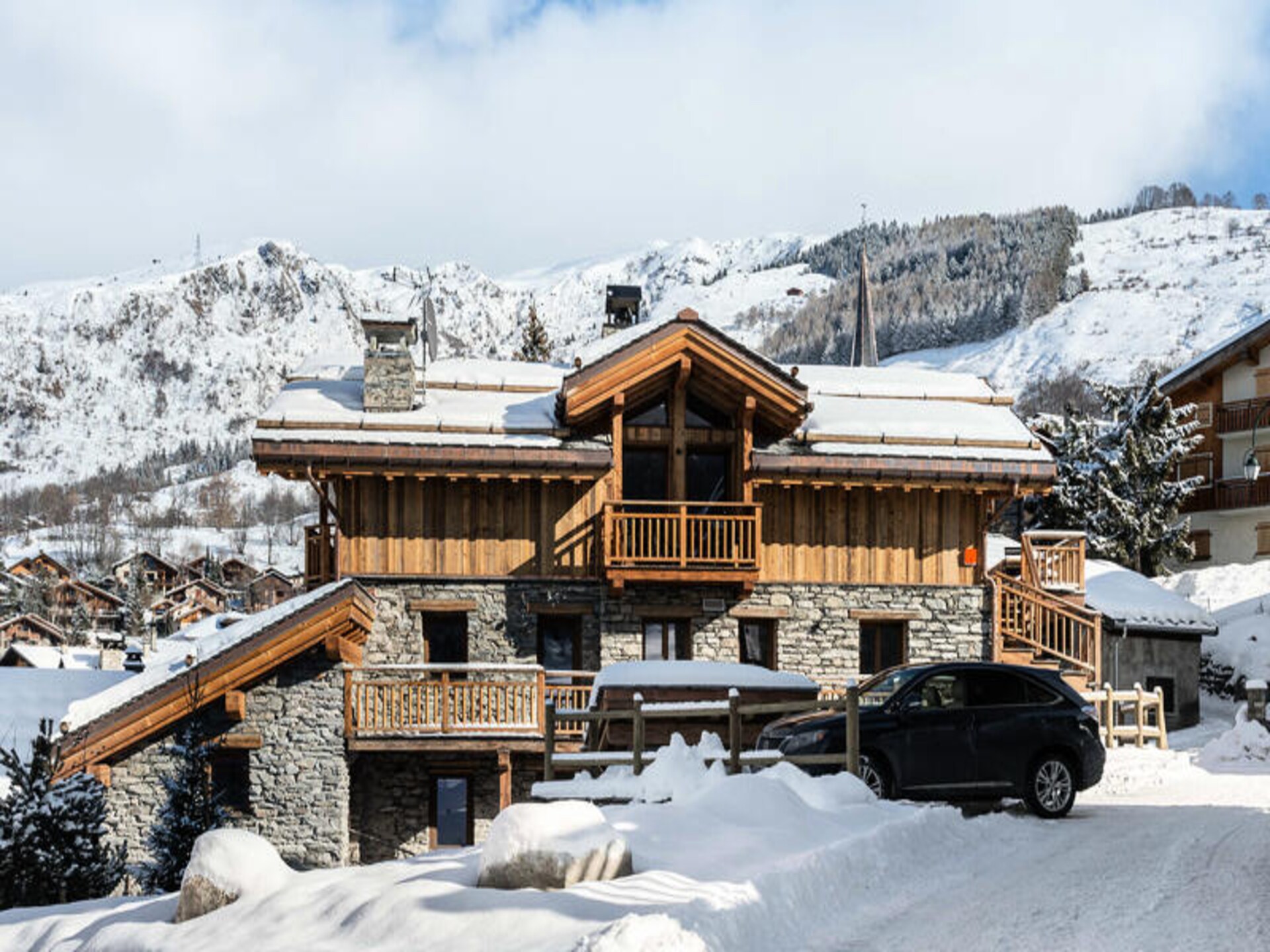 Authentiek Chalet La Ferme 1779 in Saint Martin, vlakbij de piste - foto 1