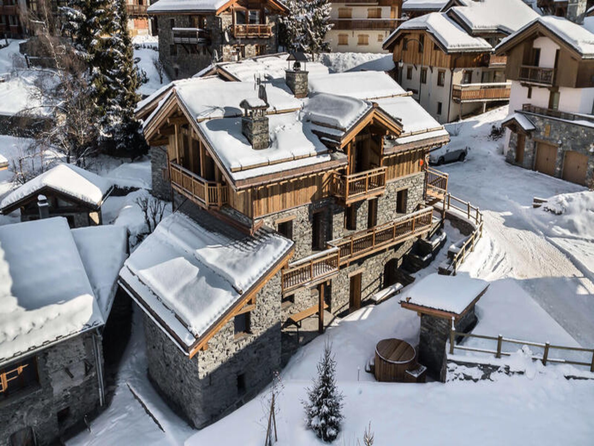 Authentiek Chalet La Ferme 1779 in Saint Martin, vlakbij de piste - foto 2