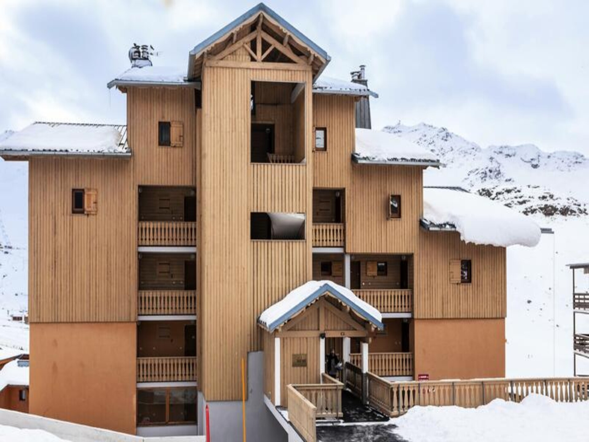 Zonovergoten appartement op 50m van de piste in Val Thorens - foto 5