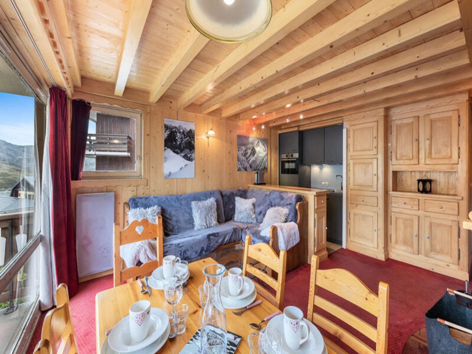 Zonovergoten appartement op 50m van de piste in Val Thorens - foto 11