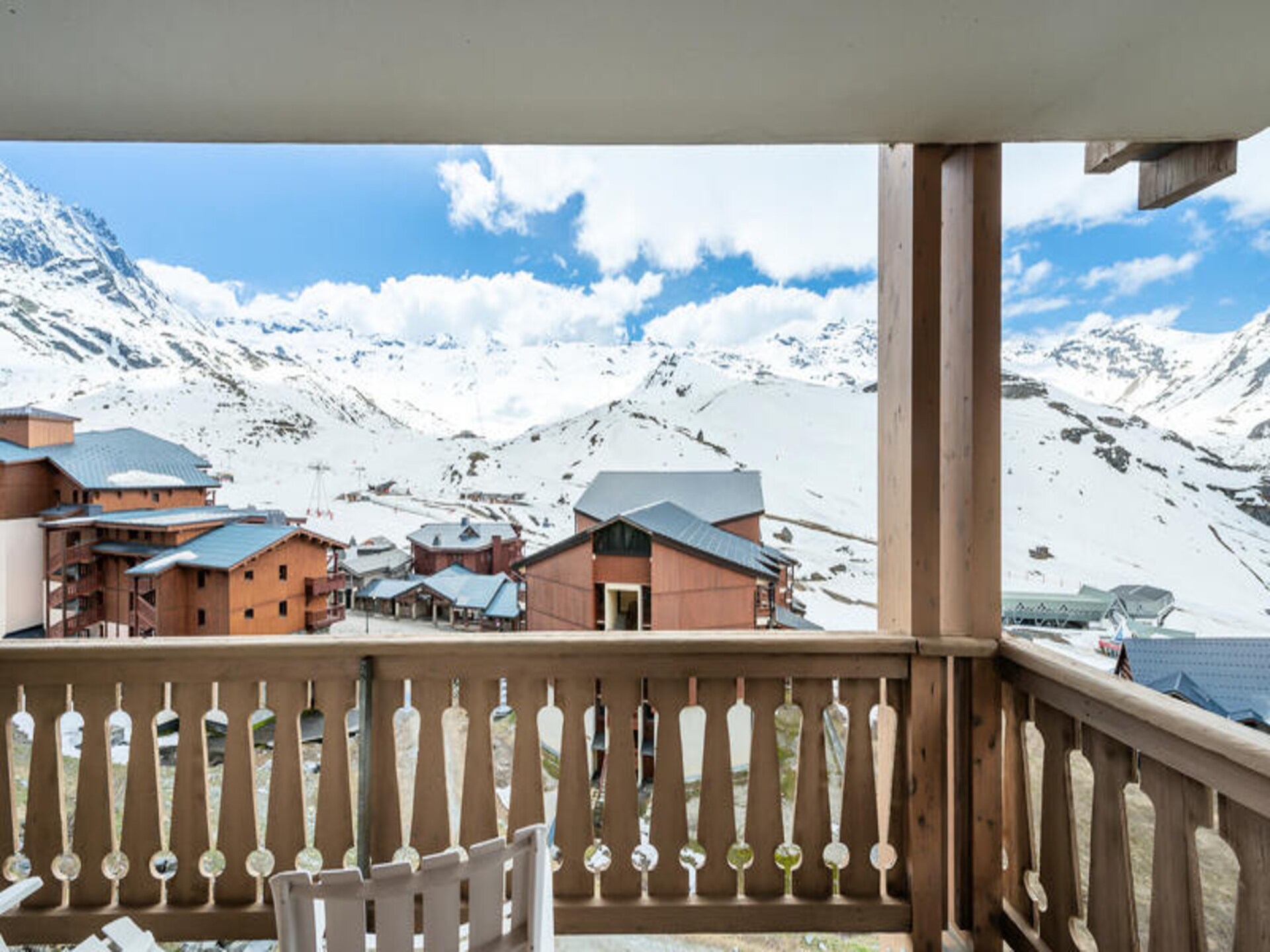 Zonovergoten appartement op 50m van de piste in Val Thorens - foto 15