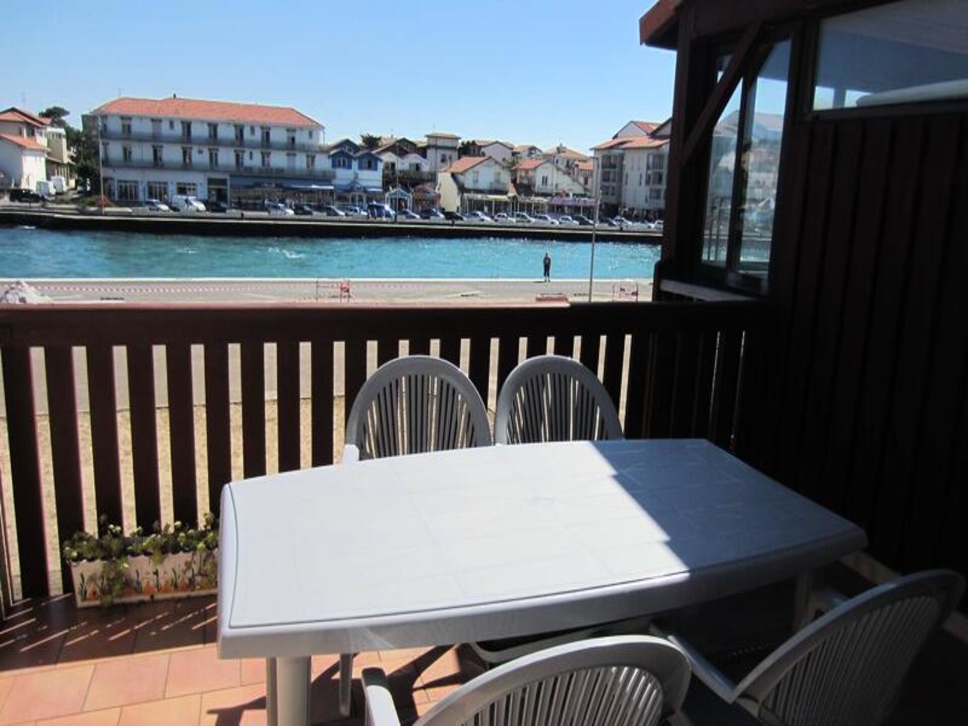 Knus appartement aan de jachthaven van Capbreton met terras en kanaalzicht - foto 8