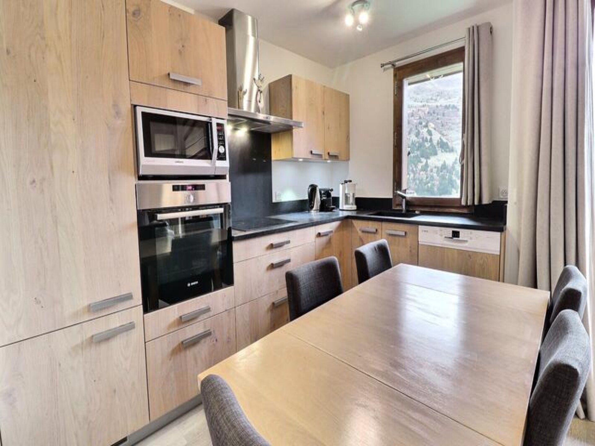 Duplexappartement Résidence Antares, Méribel: 6p, 350m van pistes, zuidbalkon - foto 12