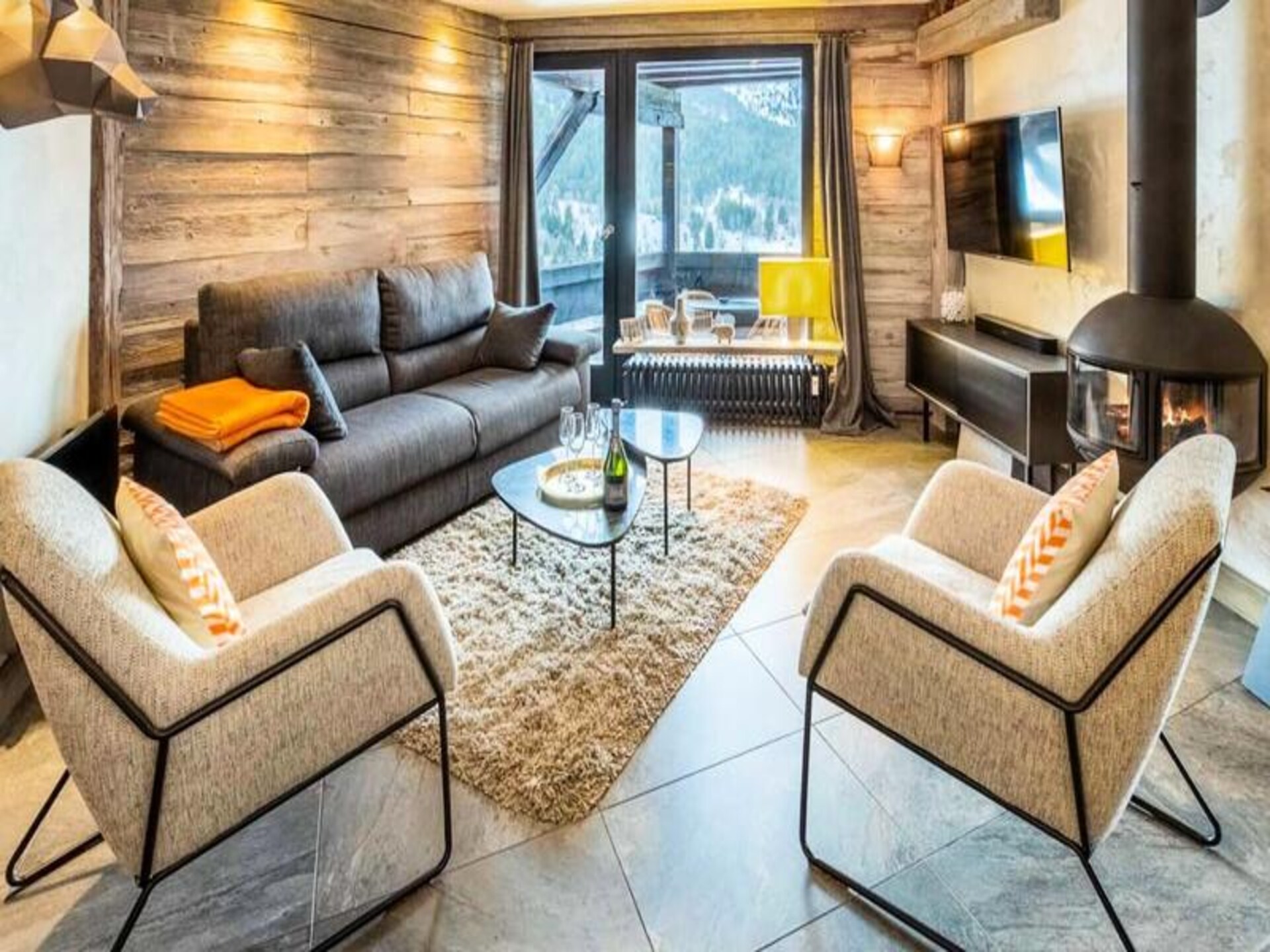 Appartement Grands Sorbier 6: Luxe aan de piste in Méribel - foto 1