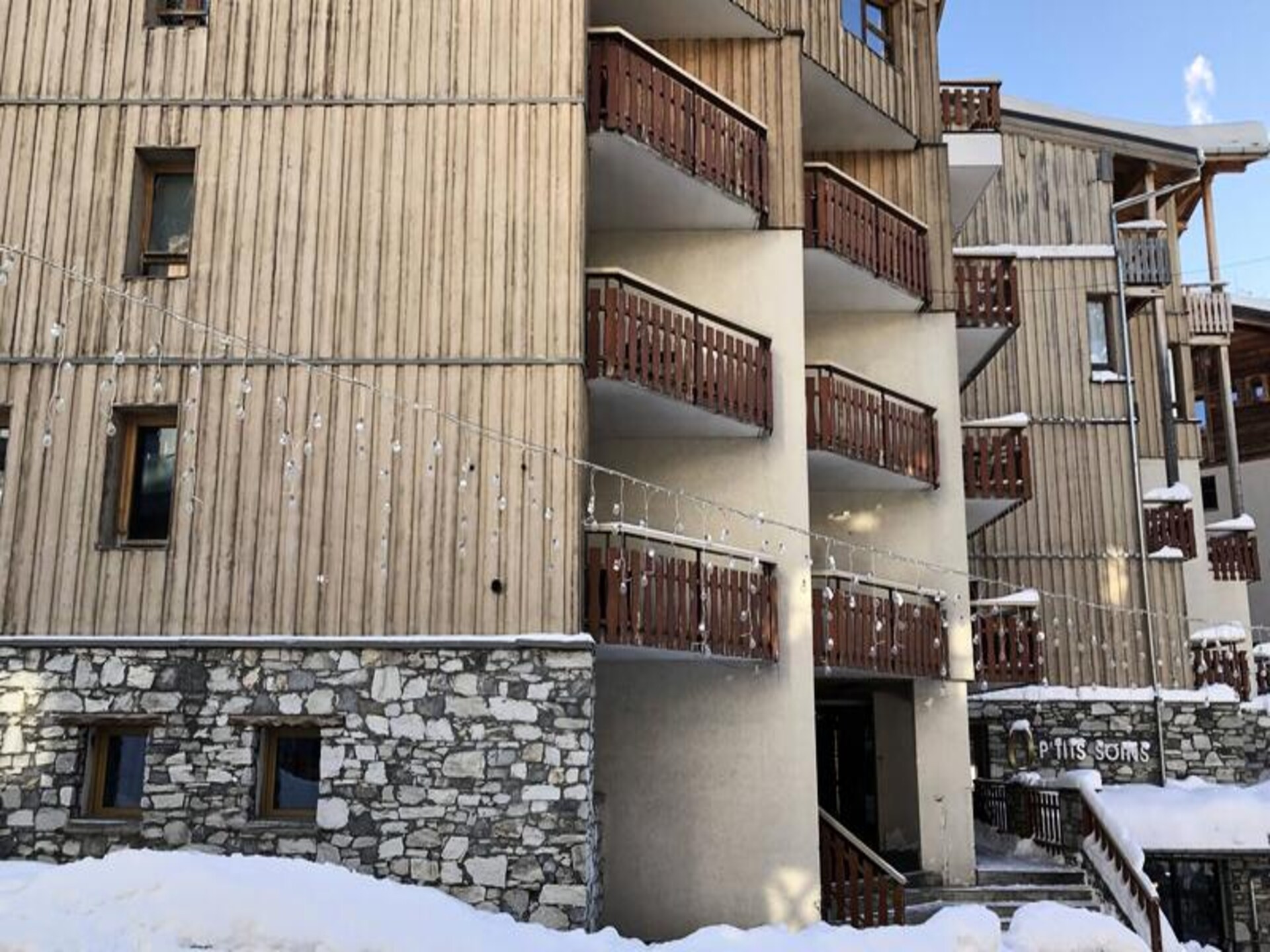 Knus appartement in Tignes le Lac, direct bij de piste - foto 6