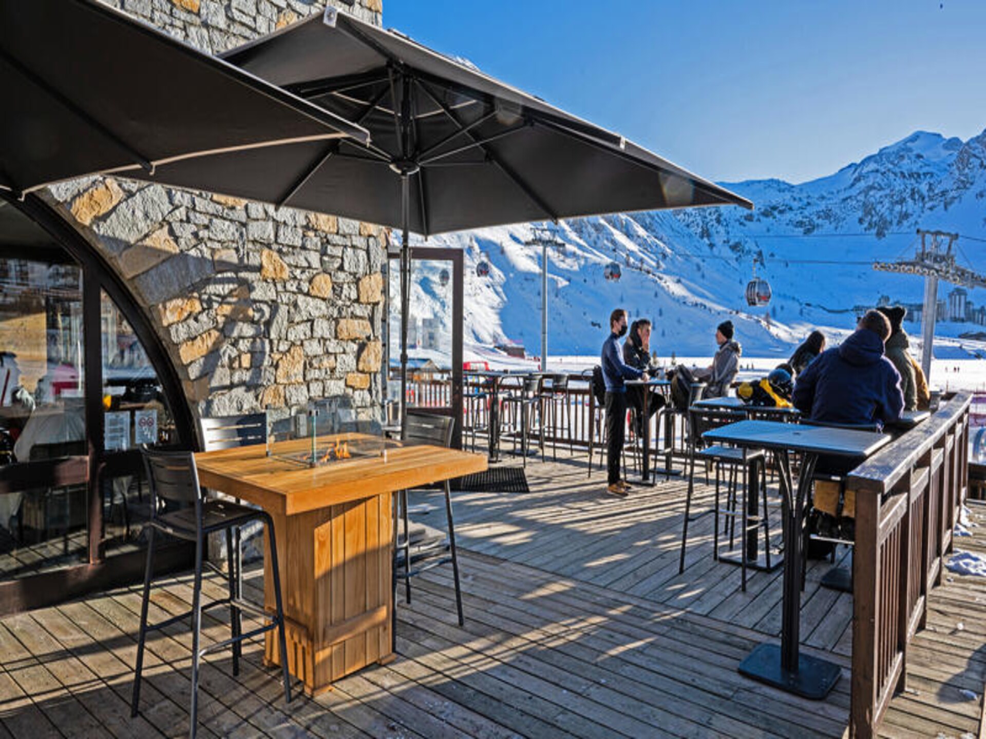 Knus studio-appartement in ski-in/ski-out hotel Le Levanna in Tignes Le Lac - foto 3