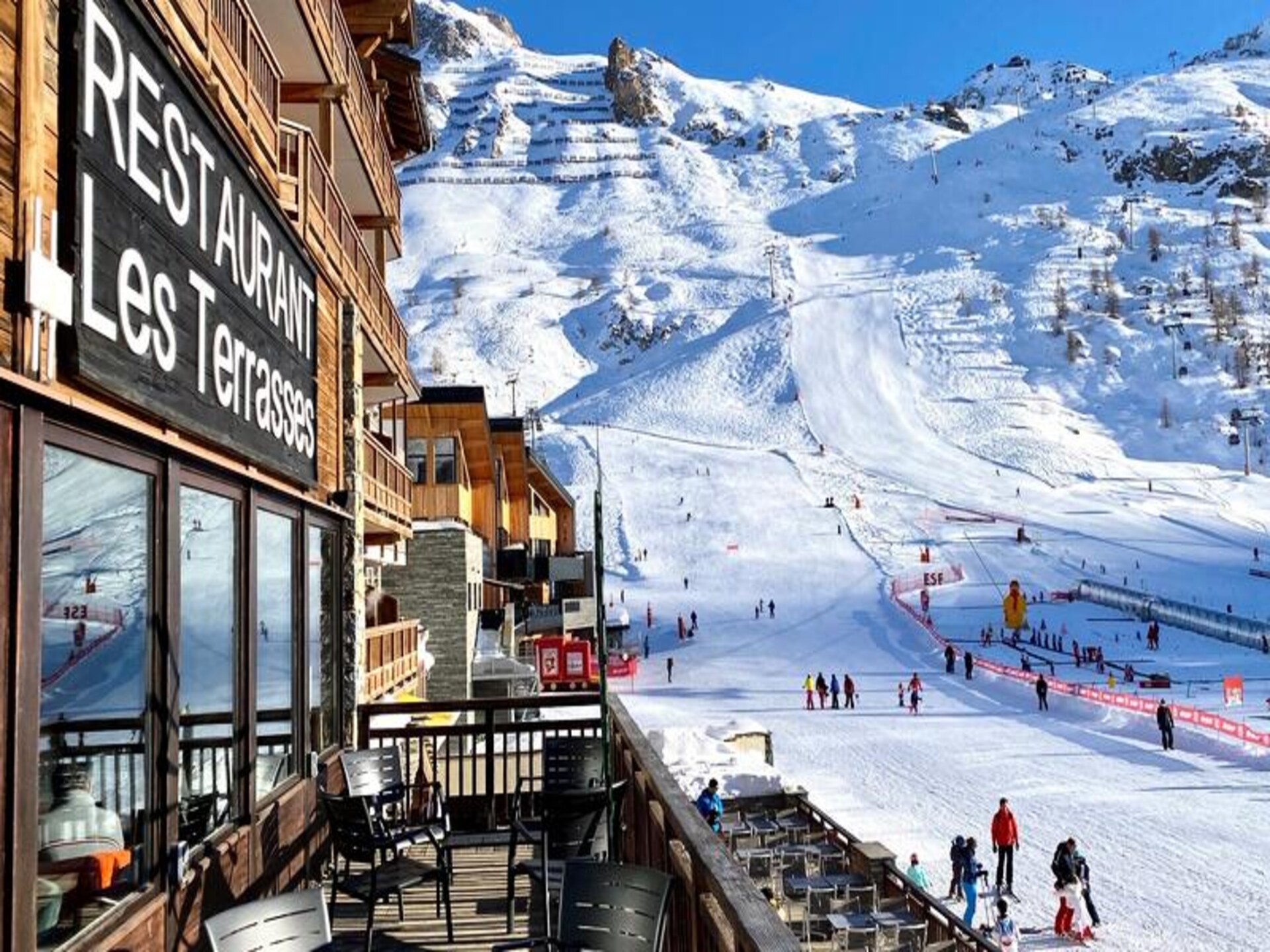 Knus studio-appartement in ski-in/ski-out hotel Le Levanna in Tignes Le Lac - foto 8