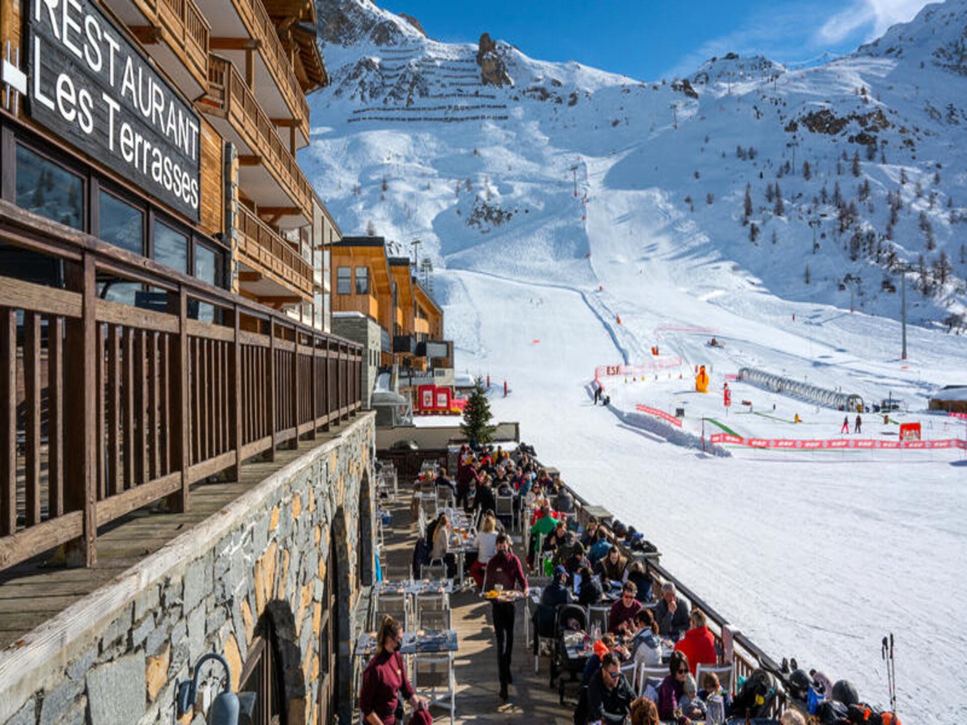 Knus studio-appartement in ski-in/ski-out hotel Le Levanna in Tignes Le Lac - foto 10