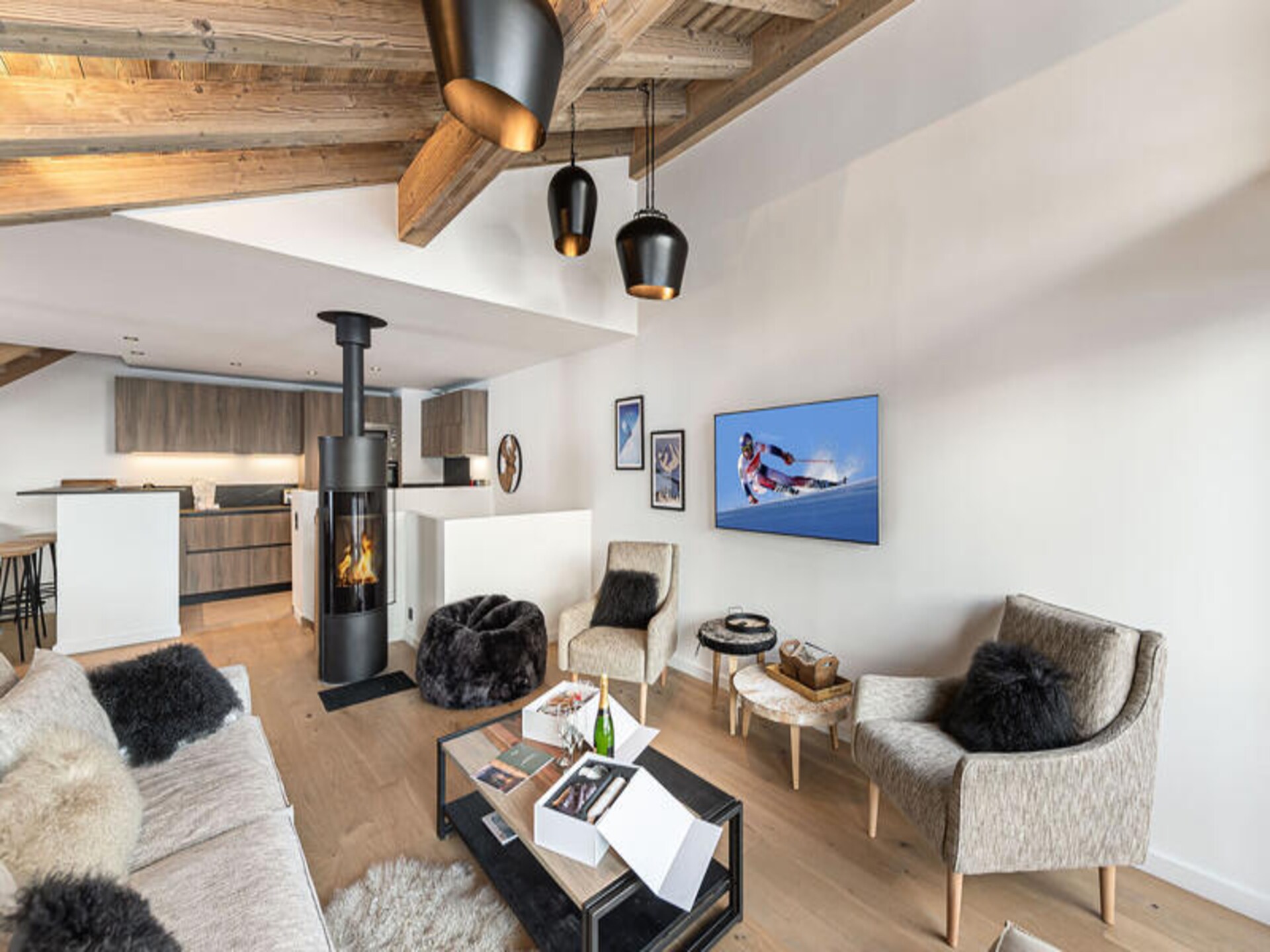 Ruim chalet op 1750m met panoramisch uitzicht, vlakbij de piste in Méribel-Mottaret - foto 6