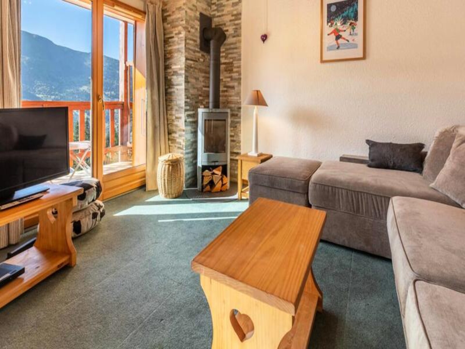 Duplexappartement Carlines E19: Ski-in/ski-out in Méribel met panoramisch uitzicht - foto 2