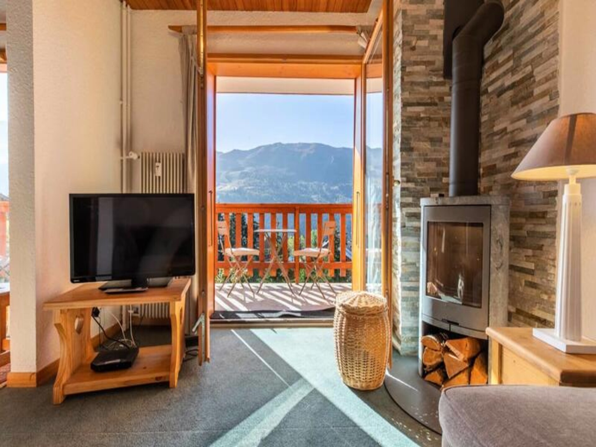 Duplexappartement Carlines E19: Ski-in/ski-out in Méribel met panoramisch uitzicht - foto 4