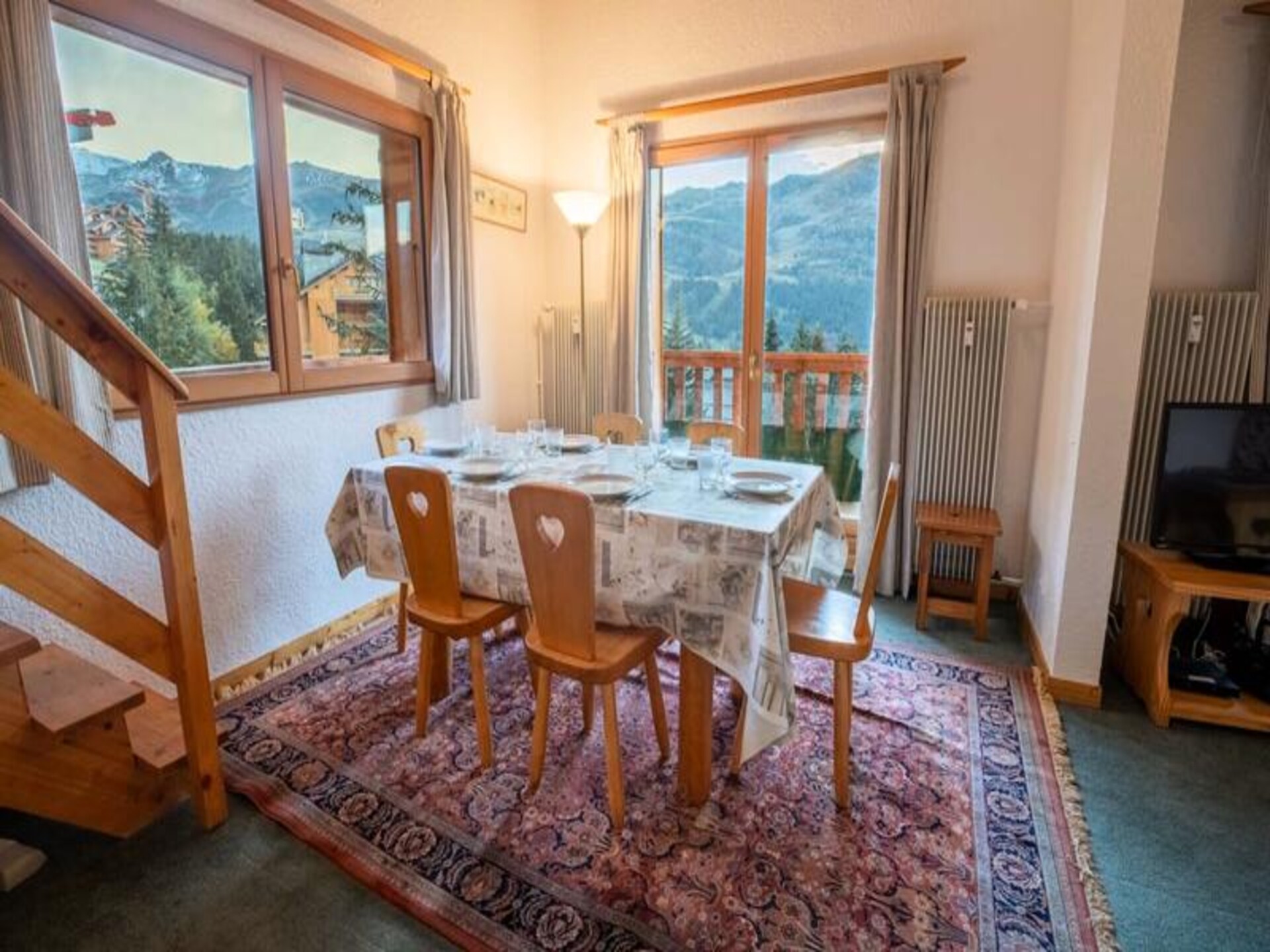 Duplexappartement Carlines E19: Ski-in/ski-out in Méribel met panoramisch uitzicht - foto 6